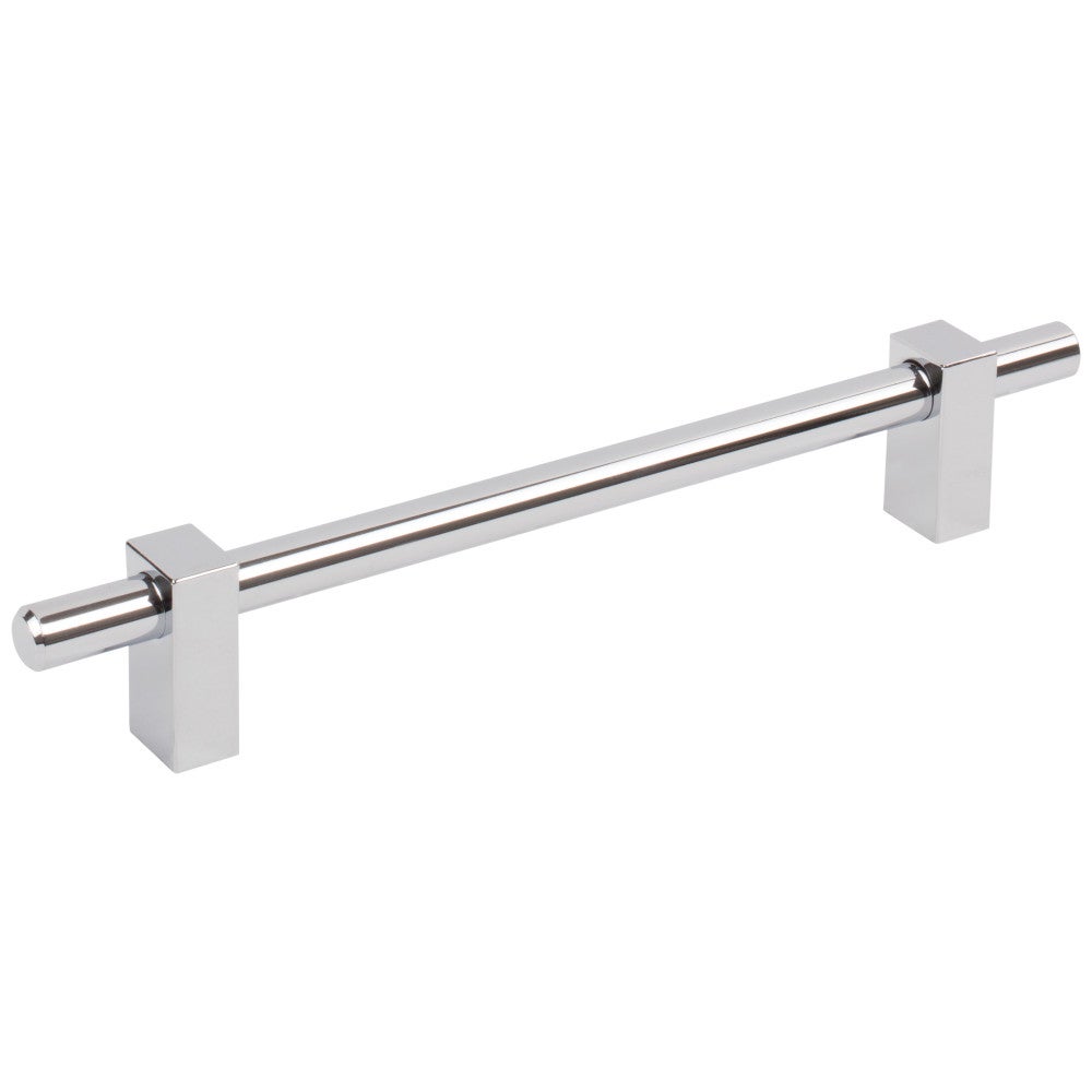 Hardware Resources 96 mm Center-to-Center Satin Nickel Larkin Cabinet Bar Pull