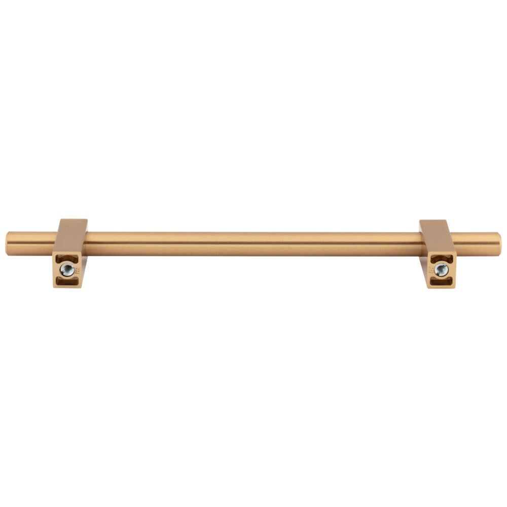 Hardware Resources 96 mm Center-to-Center Satin Nickel Larkin Cabinet Bar Pull