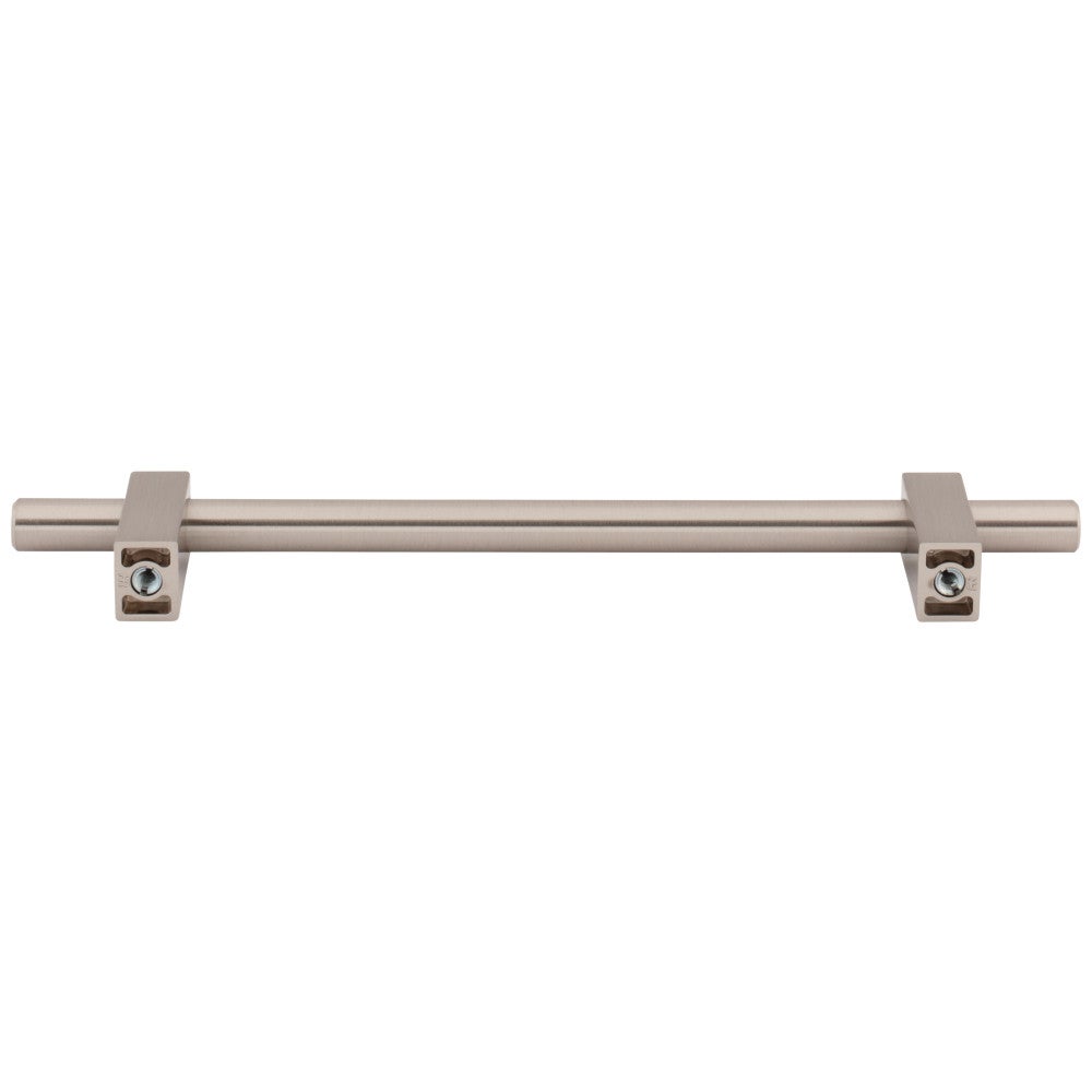 Hardware Resources 96 mm Center-to-Center Satin Nickel Larkin Cabinet Bar Pull