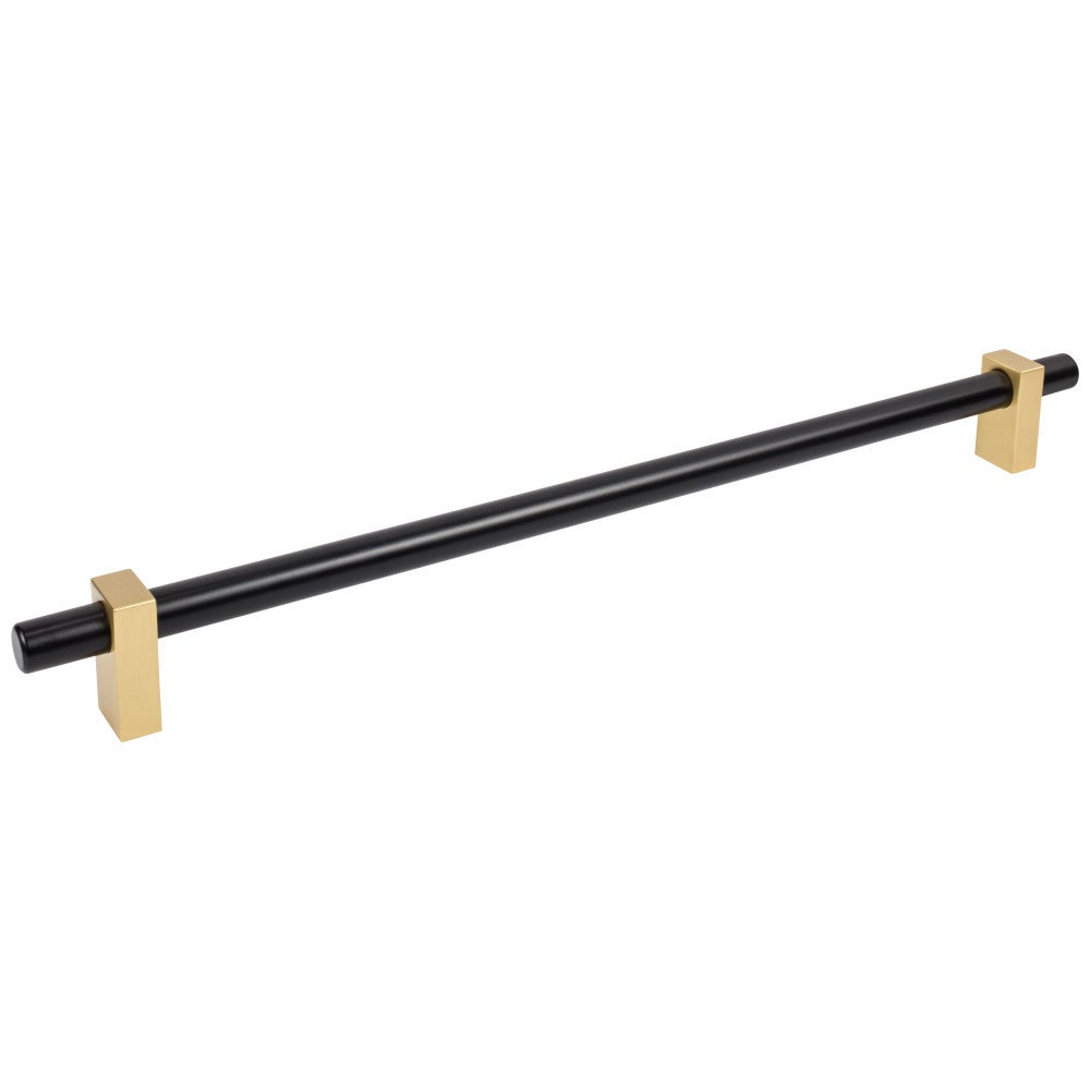 Hardware Resources 96 mm Center-to-Center Satin Nickel Larkin Cabinet Bar Pull