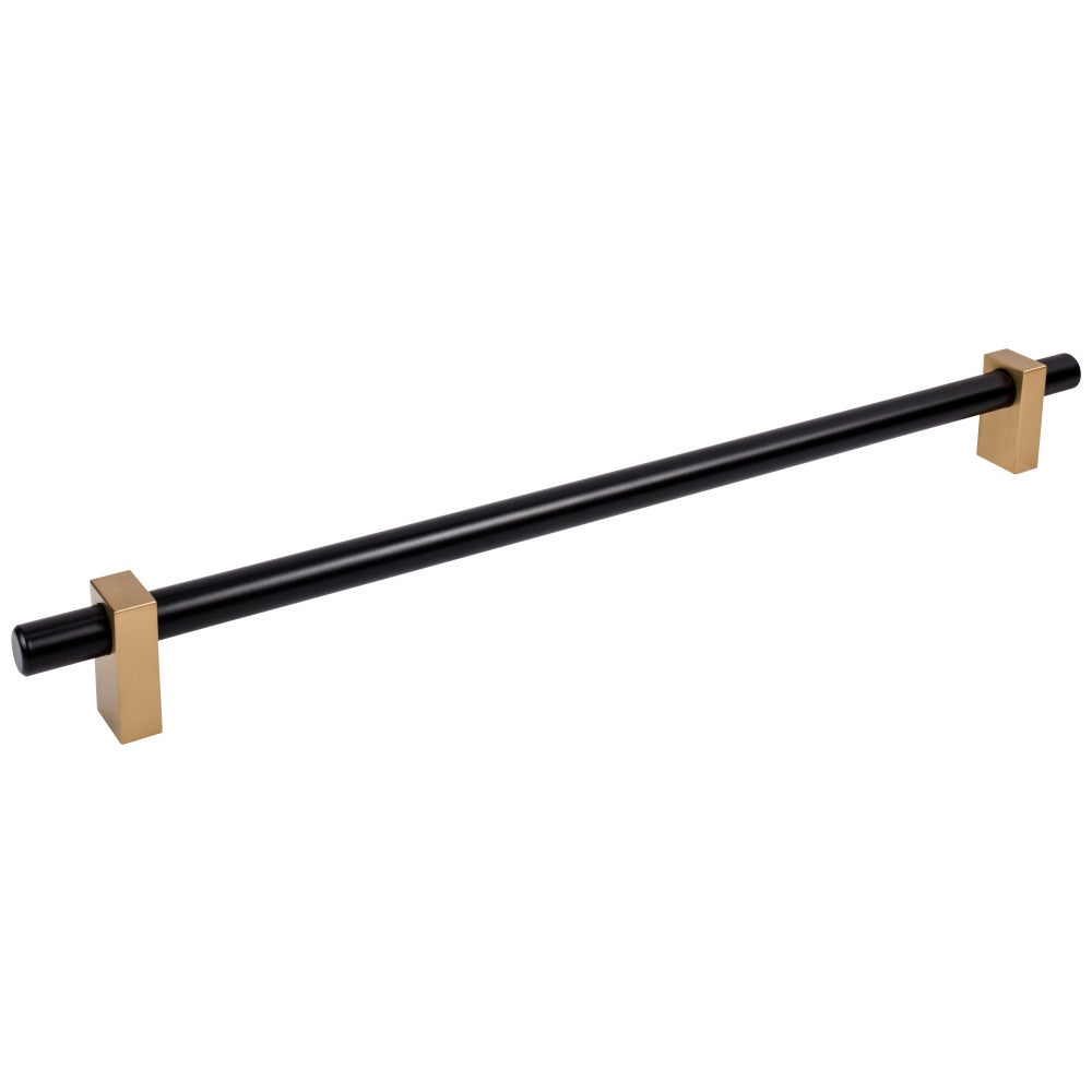 Hardware Resources 96 mm Center-to-Center Satin Nickel Larkin Cabinet Bar Pull