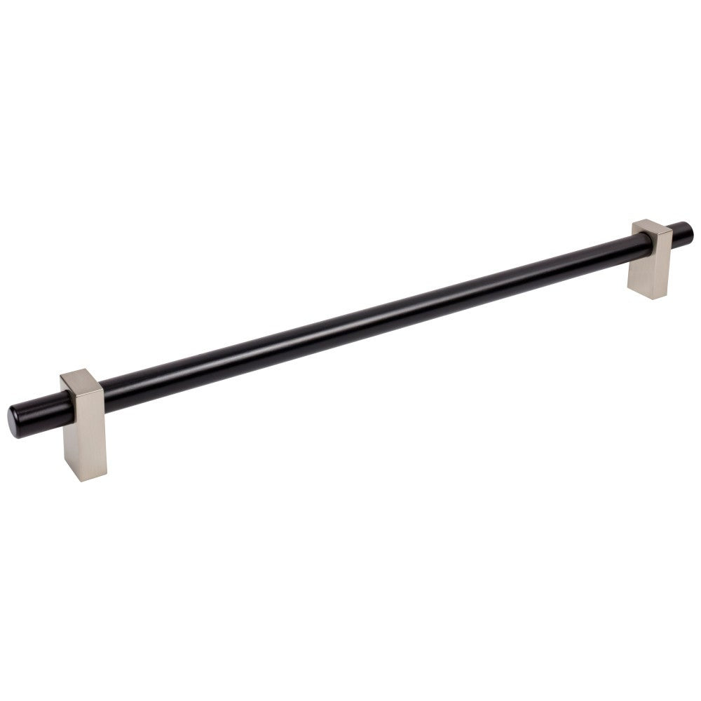 Hardware Resources 96 mm Center-to-Center Satin Nickel Larkin Cabinet Bar Pull