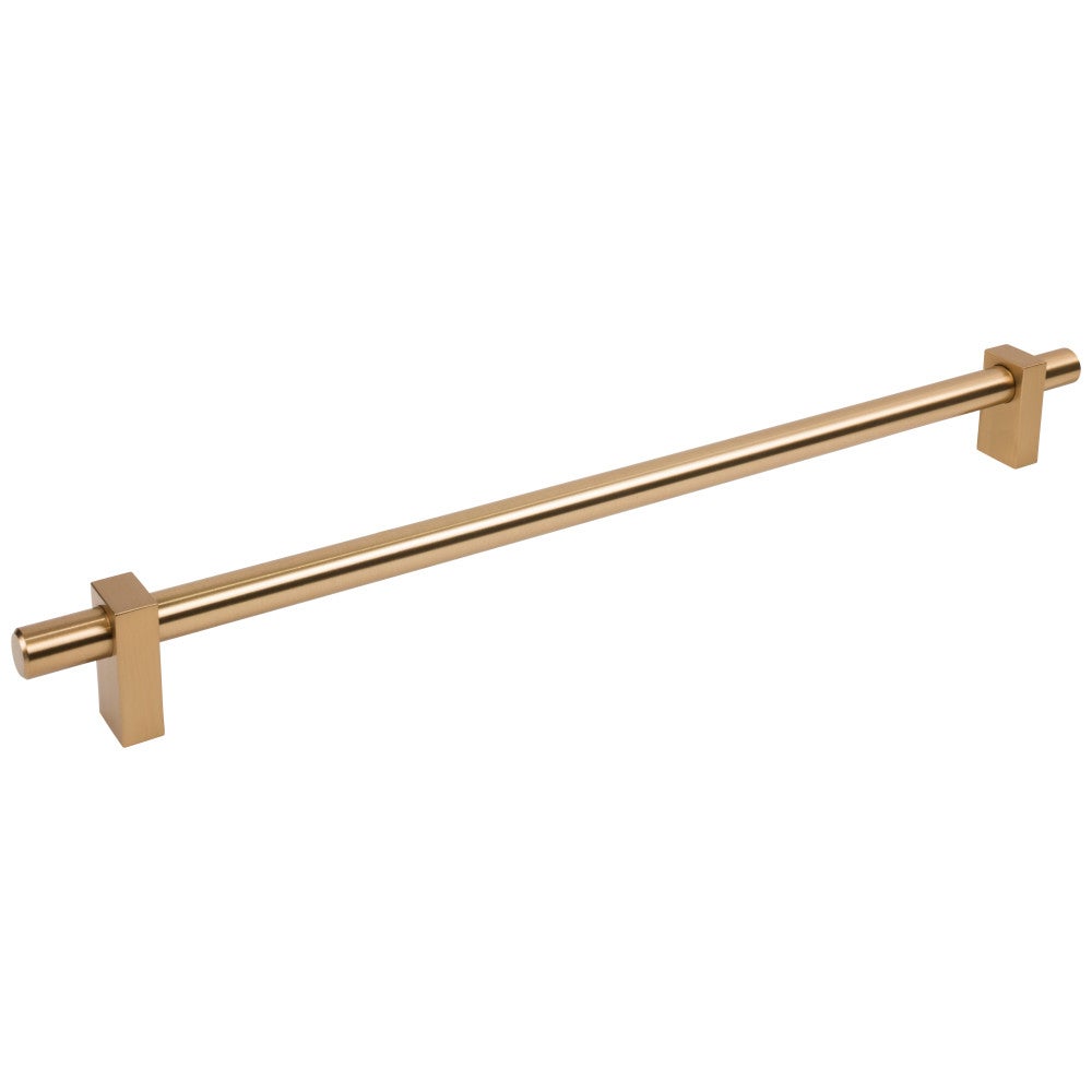 Hardware Resources 96 mm Center-to-Center Satin Nickel Larkin Cabinet Bar Pull
