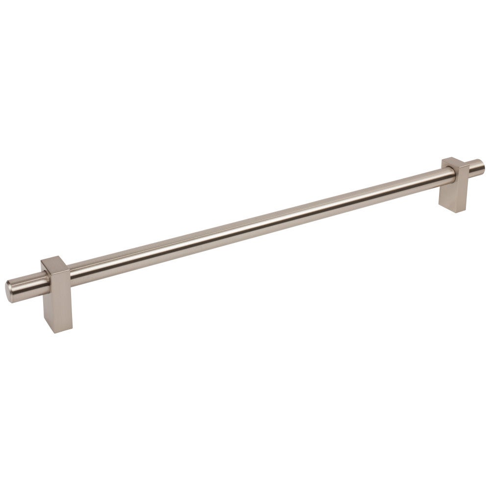 Hardware Resources 96 mm Center-to-Center Satin Nickel Larkin Cabinet Bar Pull