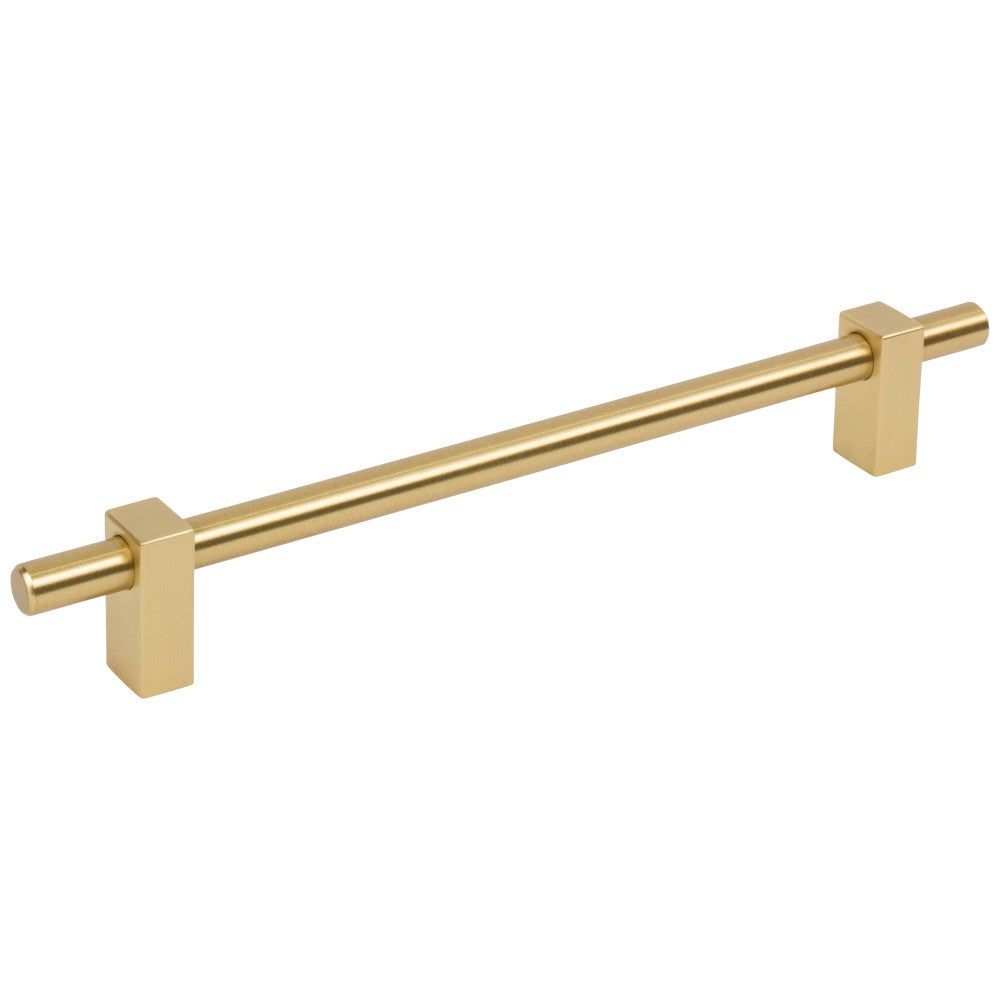 Hardware Resources 96 mm Center-to-Center Satin Nickel Larkin Cabinet Bar Pull
