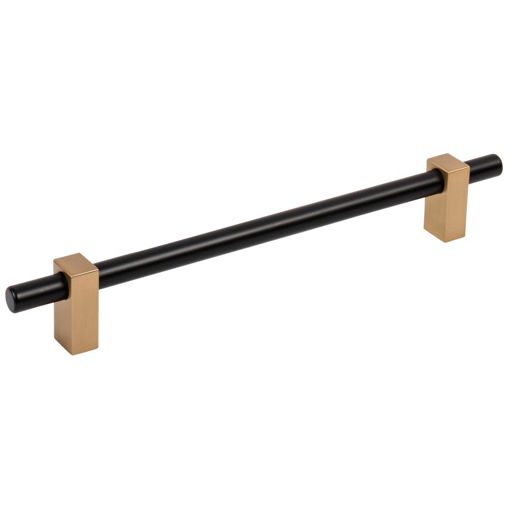 Hardware Resources 96 mm Center-to-Center Satin Nickel Larkin Cabinet Bar Pull
