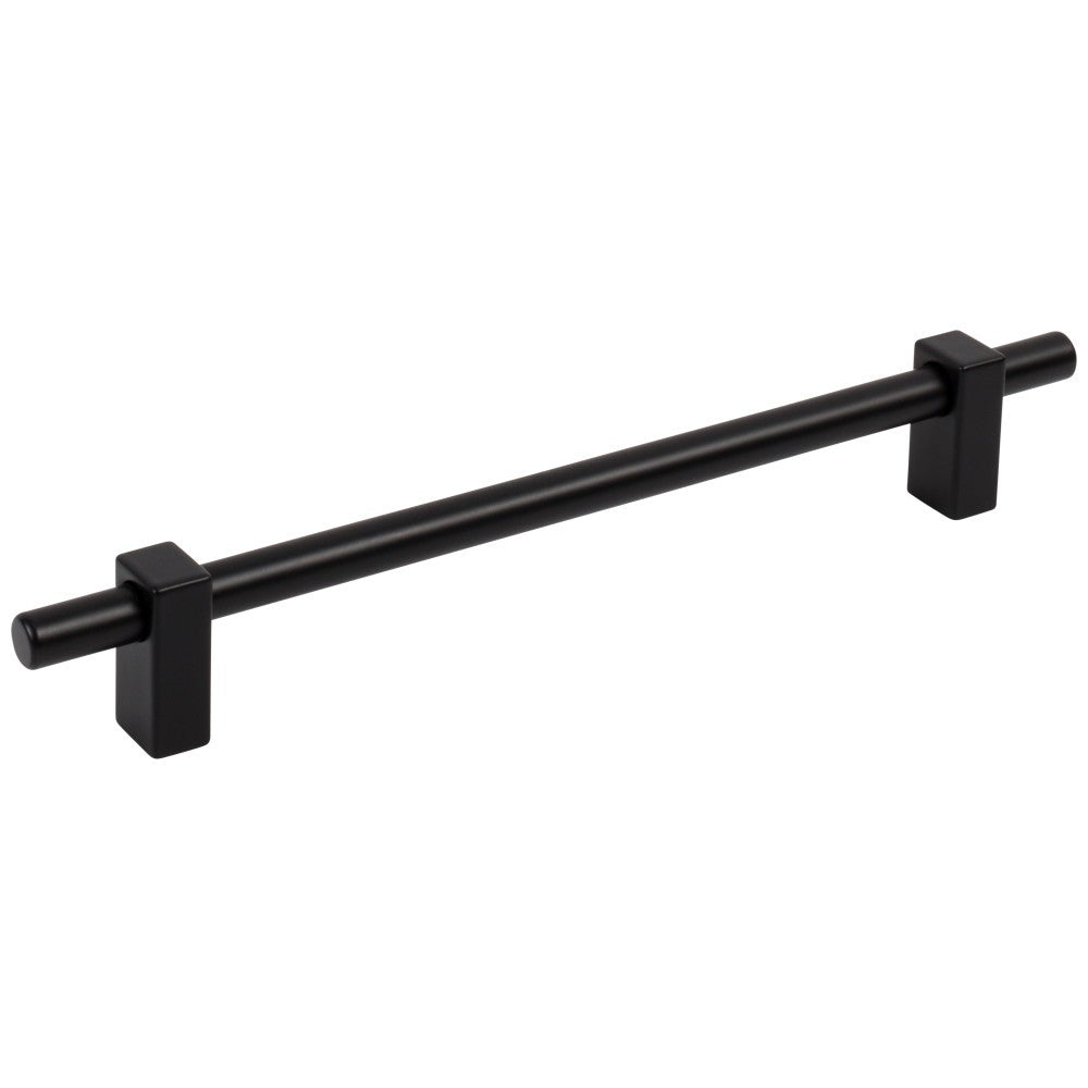 Hardware Resources 96 mm Center-to-Center Satin Nickel Larkin Cabinet Bar Pull