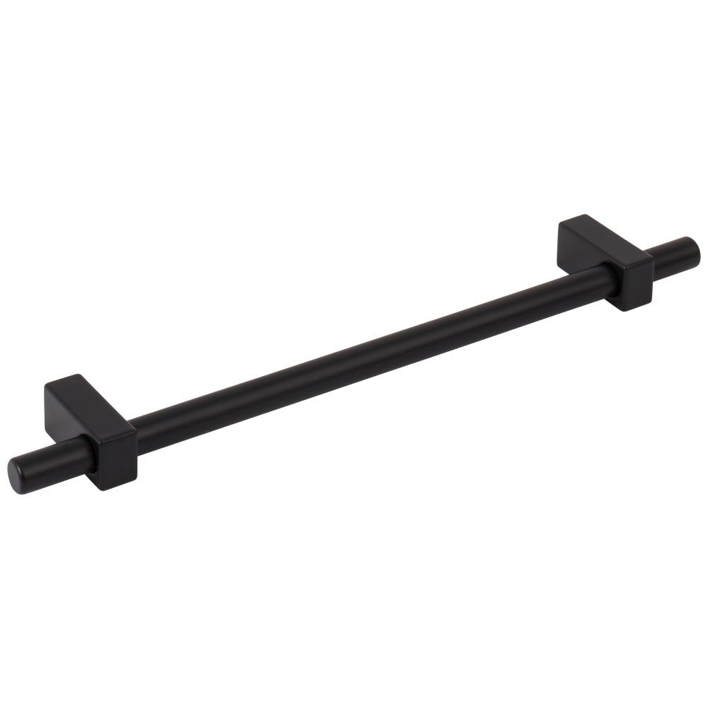 Hardware Resources 96 mm Center-to-Center Satin Nickel Larkin Cabinet Bar Pull
