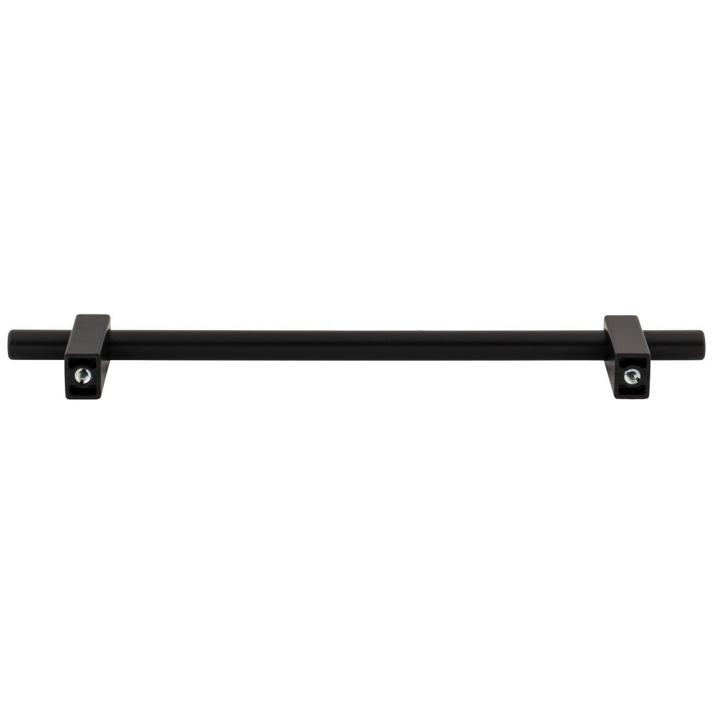 Hardware Resources 96 mm Center-to-Center Satin Nickel Larkin Cabinet Bar Pull