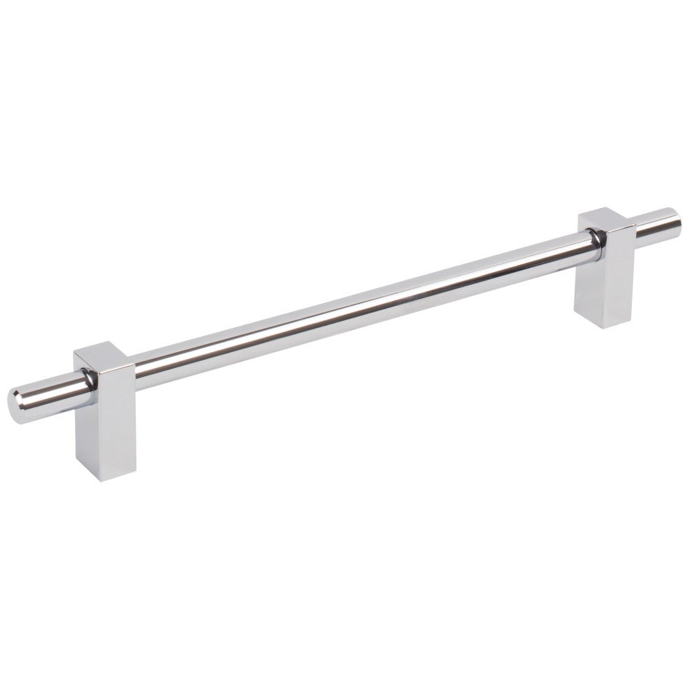 Hardware Resources 96 mm Center-to-Center Satin Nickel Larkin Cabinet Bar Pull