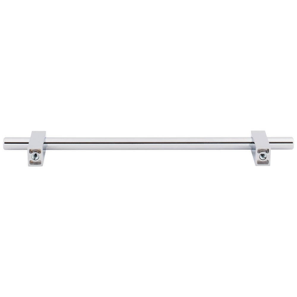 Hardware Resources 96 mm Center-to-Center Satin Nickel Larkin Cabinet Bar Pull