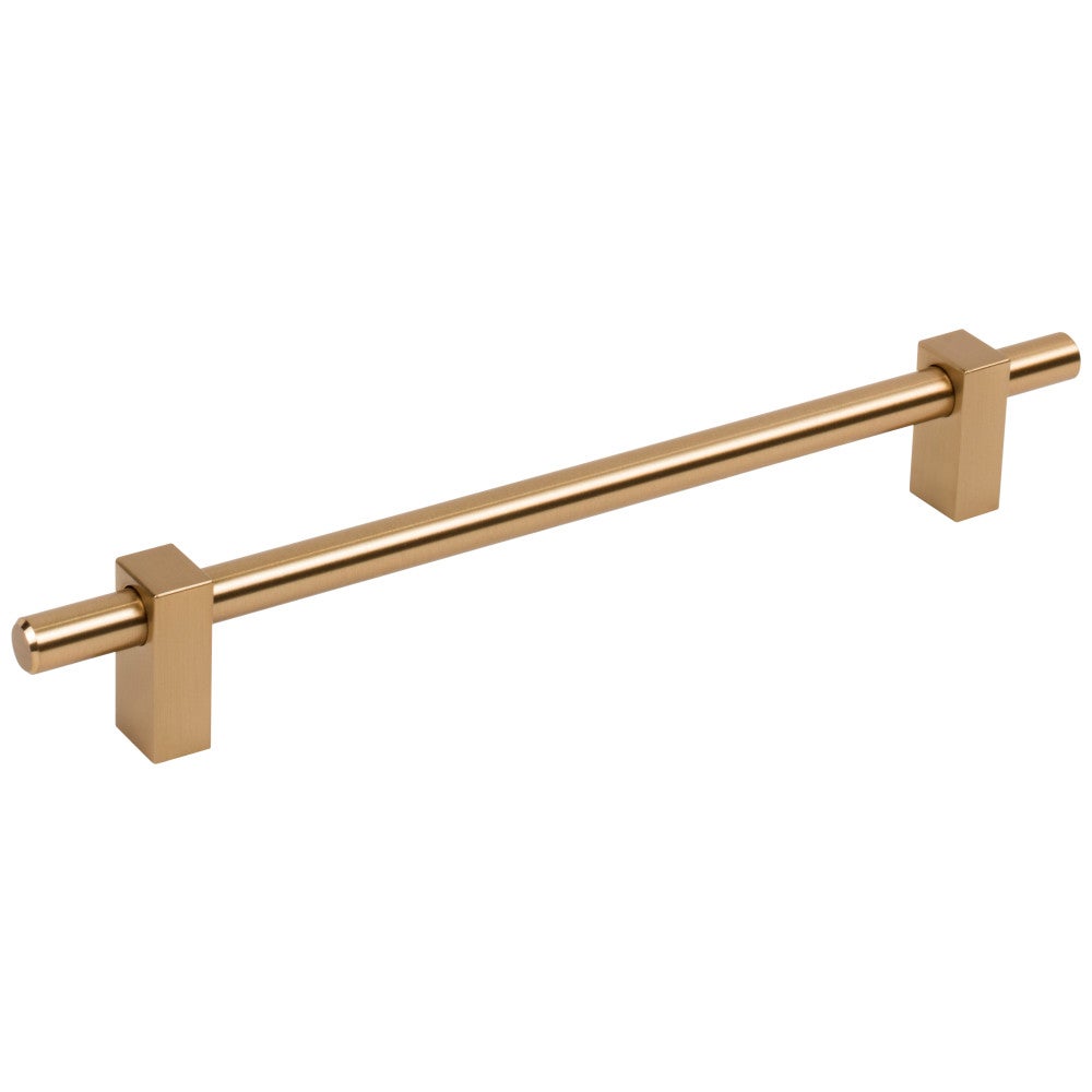Hardware Resources 96 mm Center-to-Center Satin Nickel Larkin Cabinet Bar Pull
