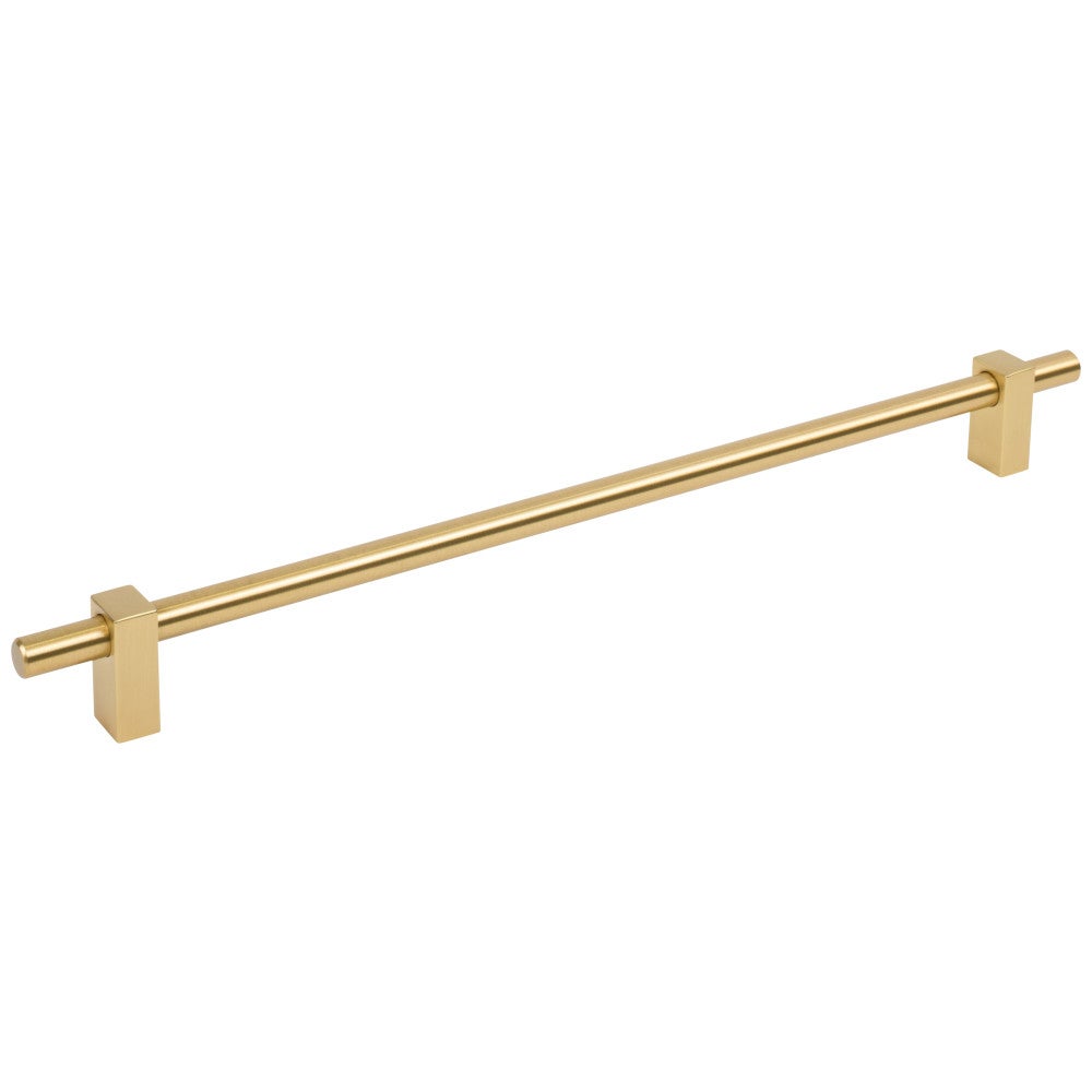 Hardware Resources 96 mm Center-to-Center Satin Nickel Larkin Cabinet Bar Pull