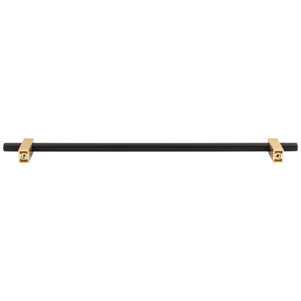 Hardware Resources 96 mm Center-to-Center Satin Nickel Larkin Cabinet Bar Pull