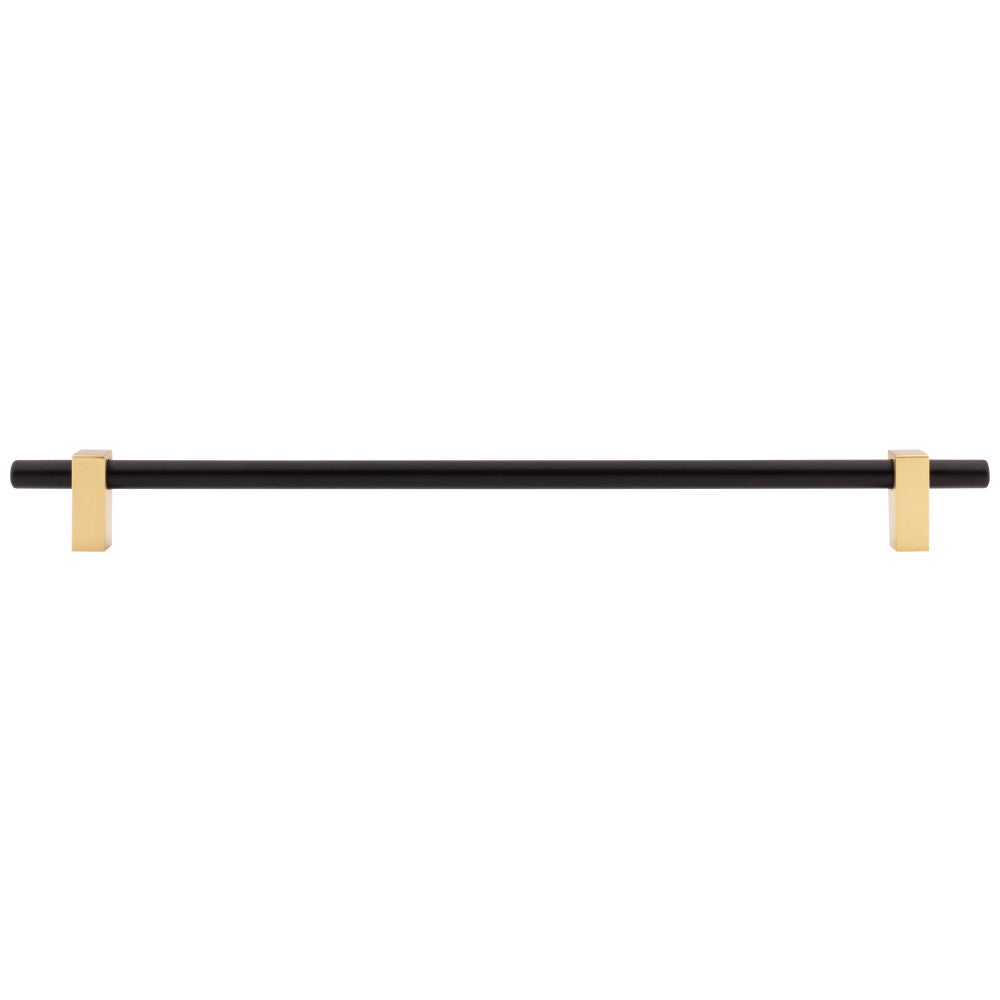 Hardware Resources 96 mm Center-to-Center Satin Nickel Larkin Cabinet Bar Pull