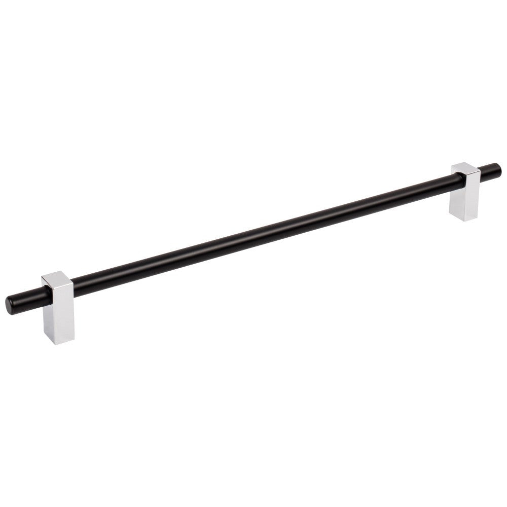 Hardware Resources 96 mm Center-to-Center Satin Nickel Larkin Cabinet Bar Pull