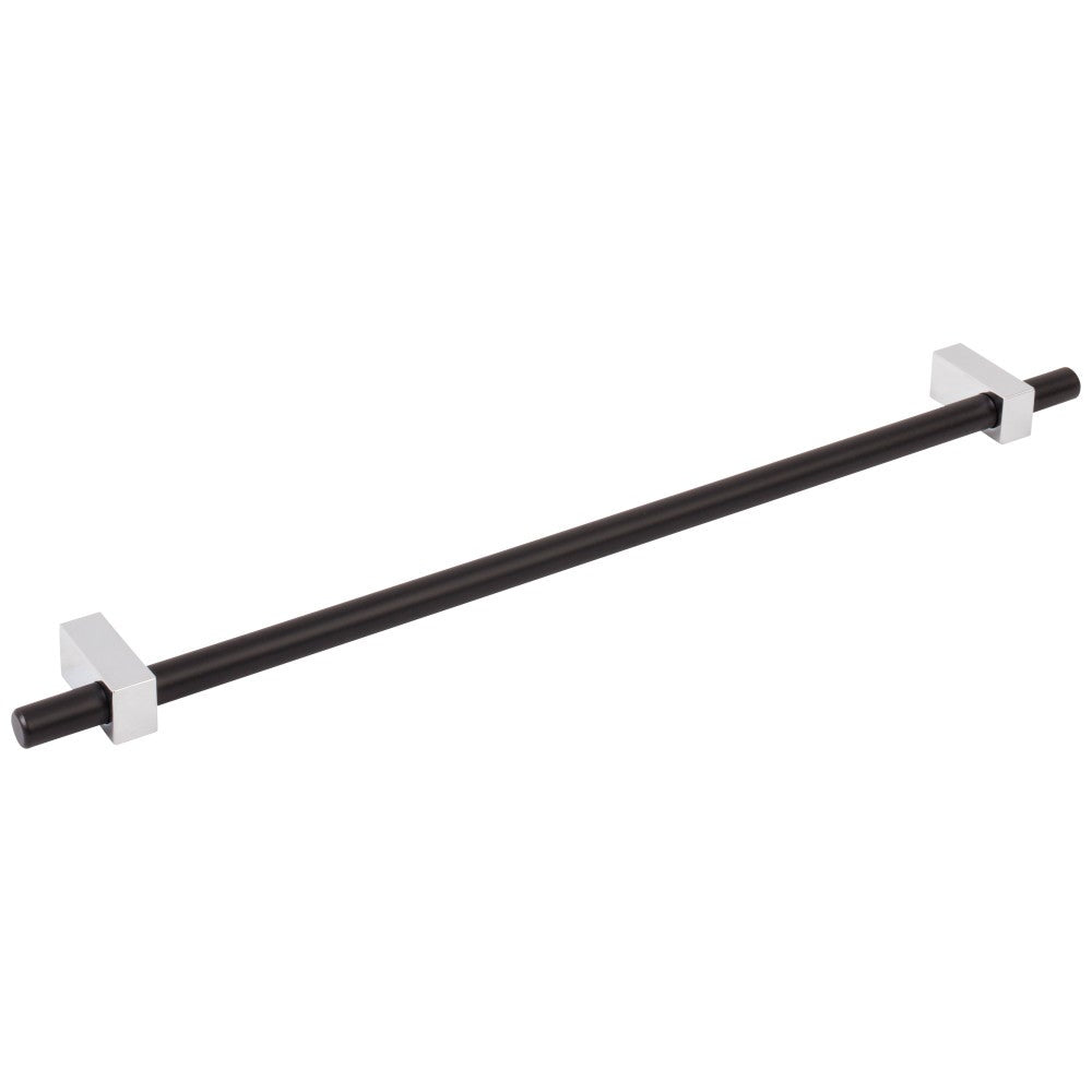Hardware Resources 96 mm Center-to-Center Satin Nickel Larkin Cabinet Bar Pull