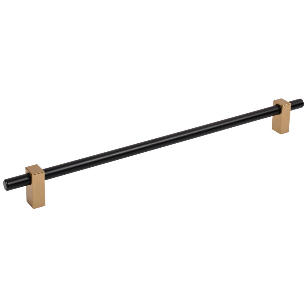 Hardware Resources 96 mm Center-to-Center Satin Nickel Larkin Cabinet Bar Pull
