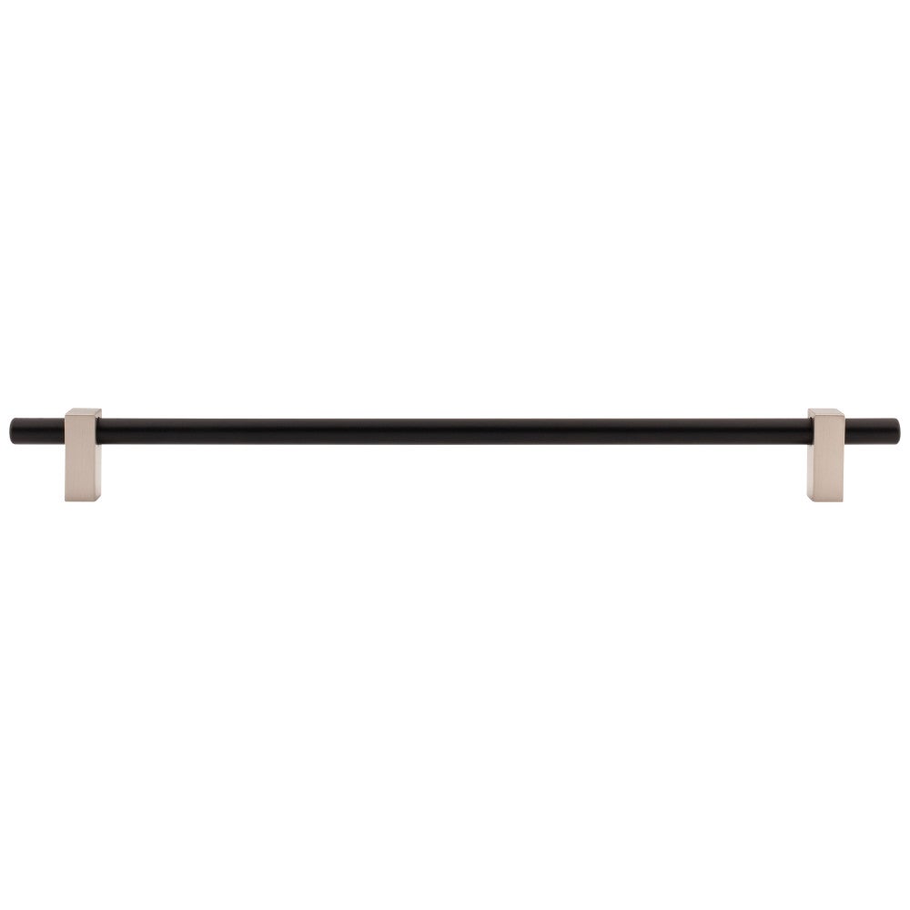 Hardware Resources 96 mm Center-to-Center Satin Nickel Larkin Cabinet Bar Pull