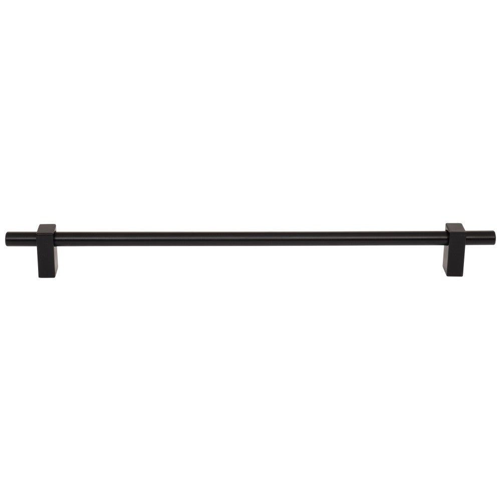 Hardware Resources 96 mm Center-to-Center Satin Nickel Larkin Cabinet Bar Pull