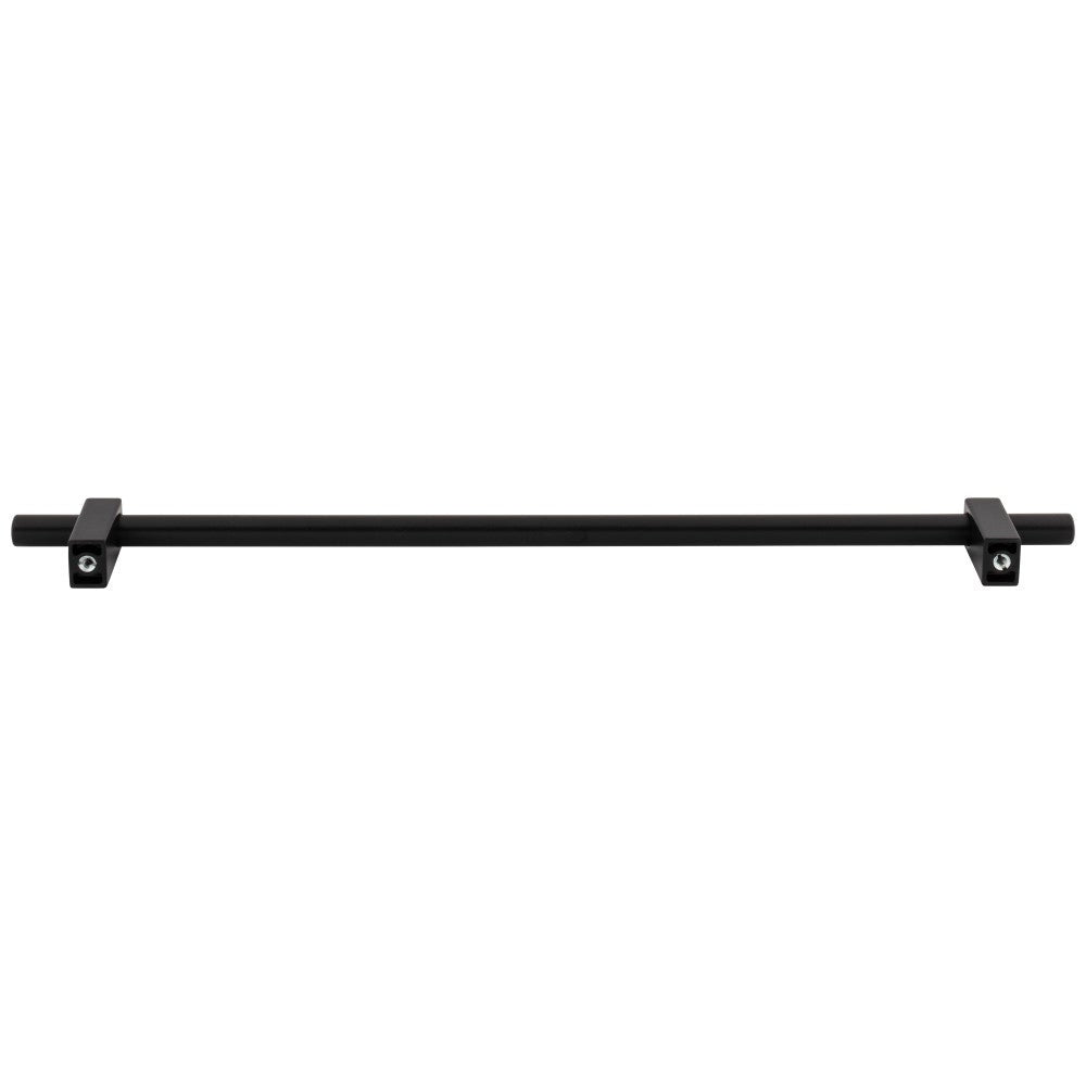 Hardware Resources 96 mm Center-to-Center Satin Nickel Larkin Cabinet Bar Pull