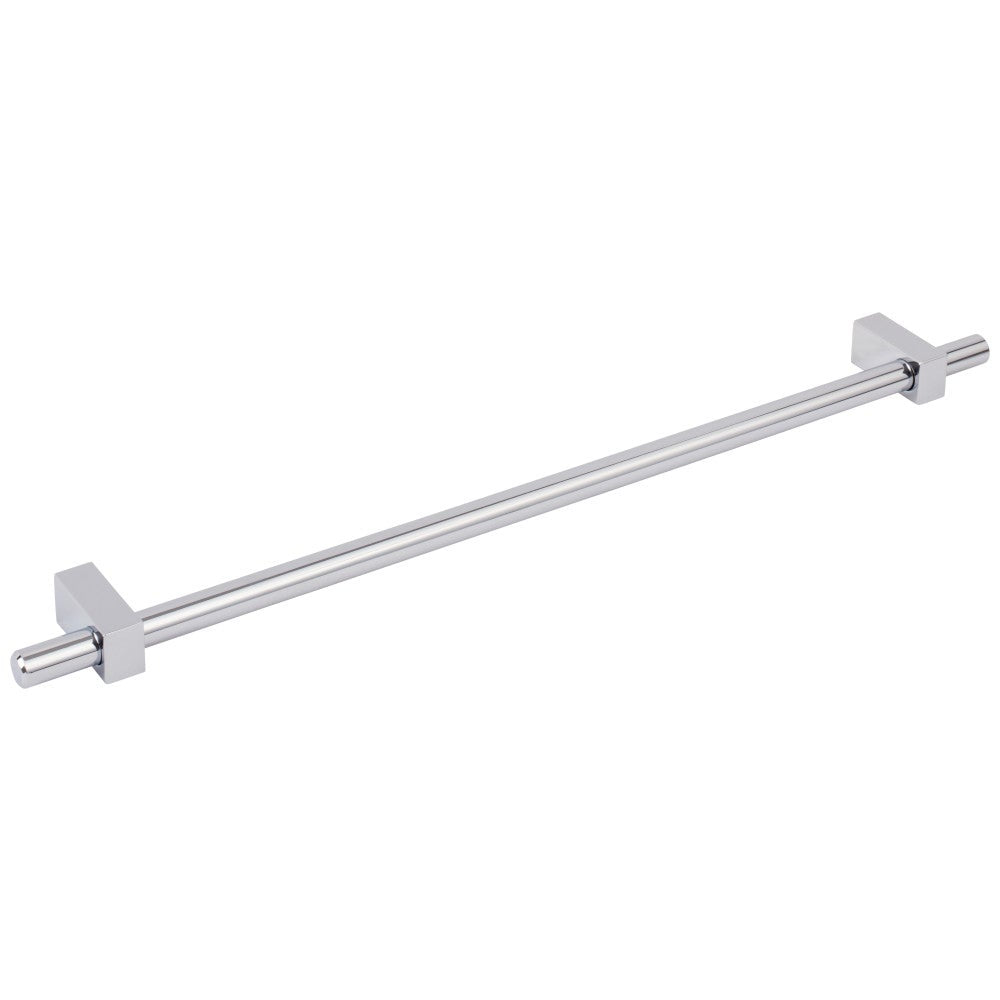 Hardware Resources 96 mm Center-to-Center Satin Nickel Larkin Cabinet Bar Pull