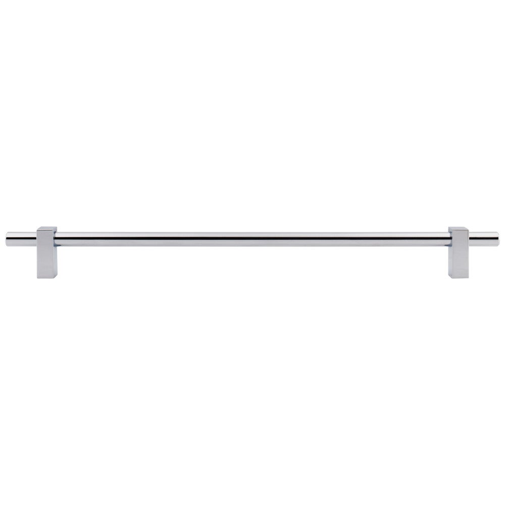 Hardware Resources 96 mm Center-to-Center Satin Nickel Larkin Cabinet Bar Pull
