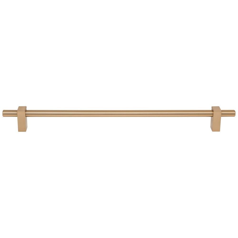 Hardware Resources 96 mm Center-to-Center Satin Nickel Larkin Cabinet Bar Pull