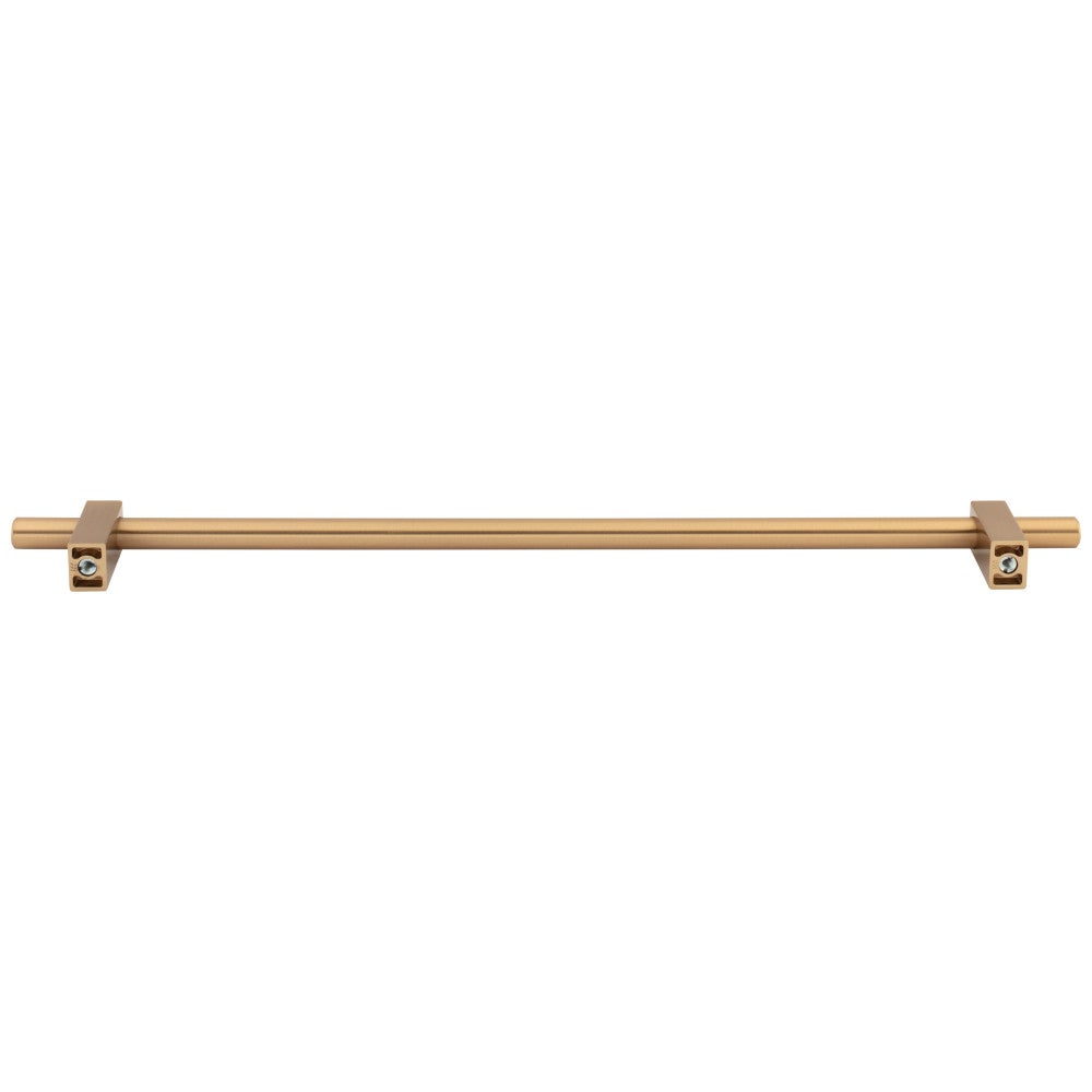 Hardware Resources 96 mm Center-to-Center Satin Nickel Larkin Cabinet Bar Pull