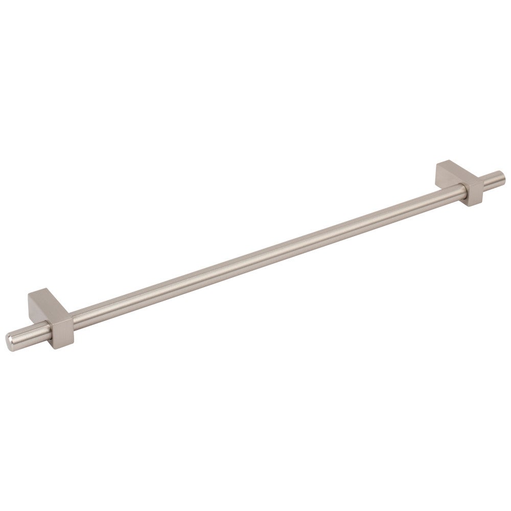 Hardware Resources 96 mm Center-to-Center Satin Nickel Larkin Cabinet Bar Pull