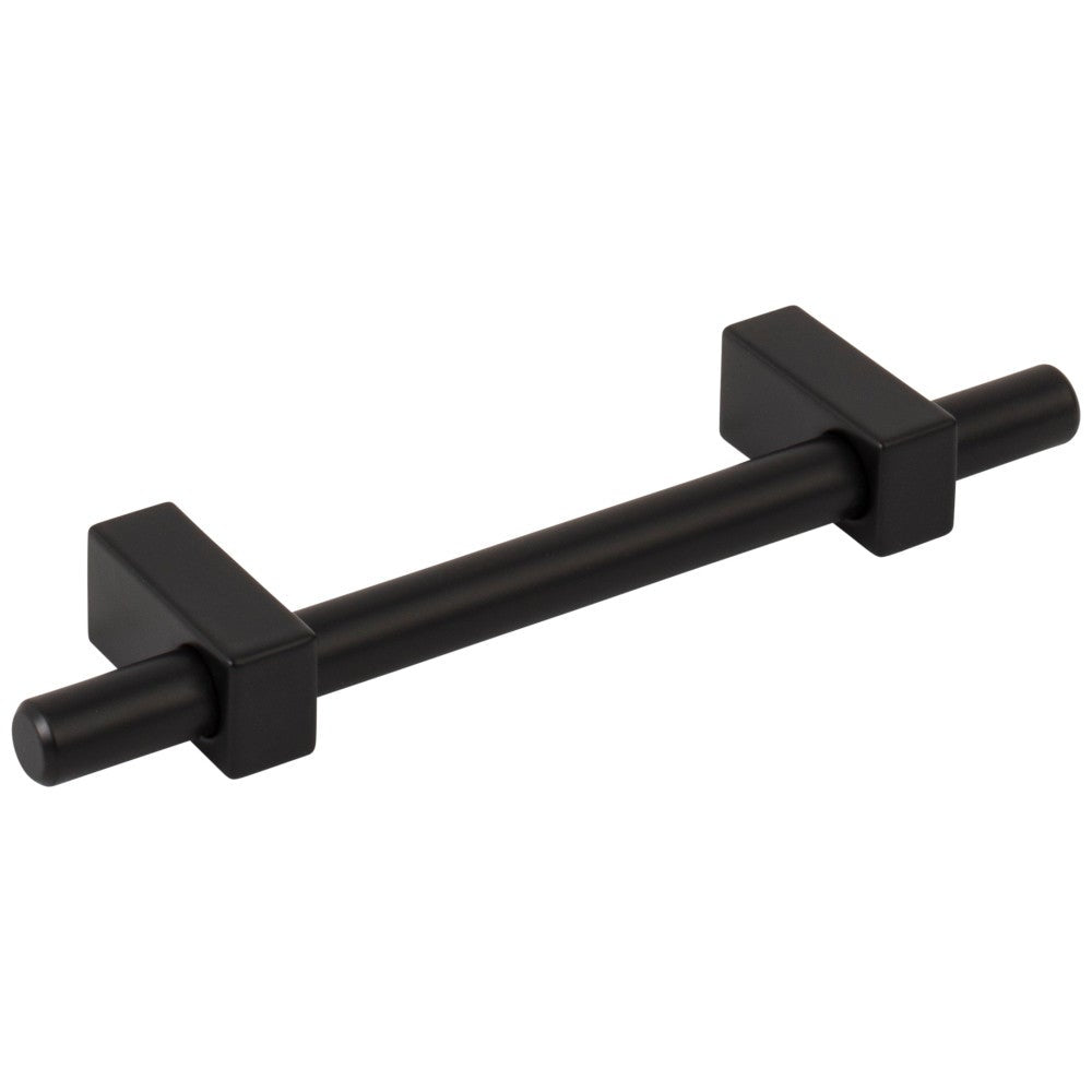 Hardware Resources 96 mm Center-to-Center Satin Nickel Larkin Cabinet Bar Pull