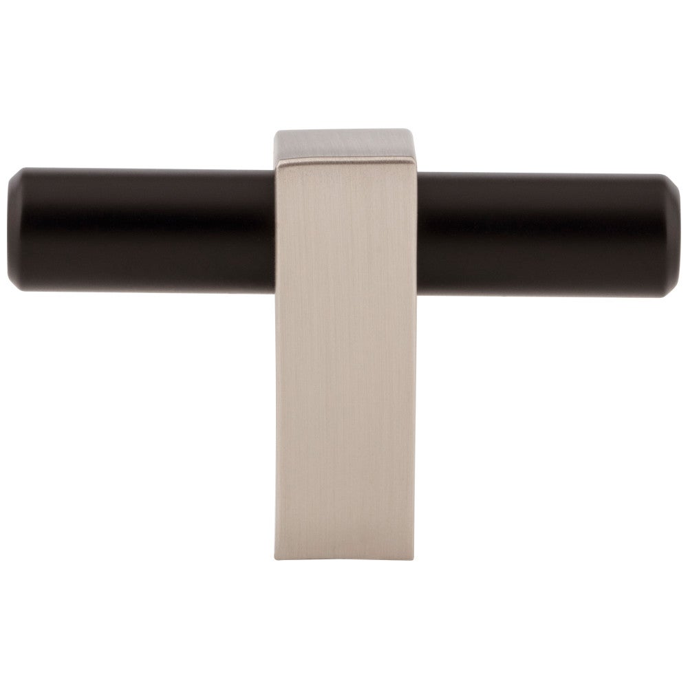 Hardware Resources 2-3/8" Overall Length Satin Nickel Larkin "T" Knob