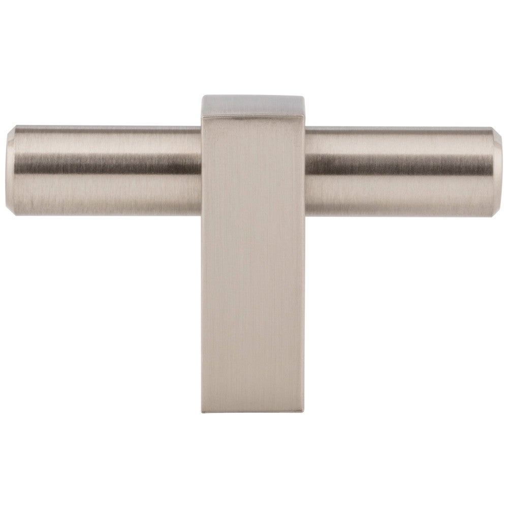 Hardware Resources 2-3/8" Overall Length Satin Nickel Larkin "T" Knob