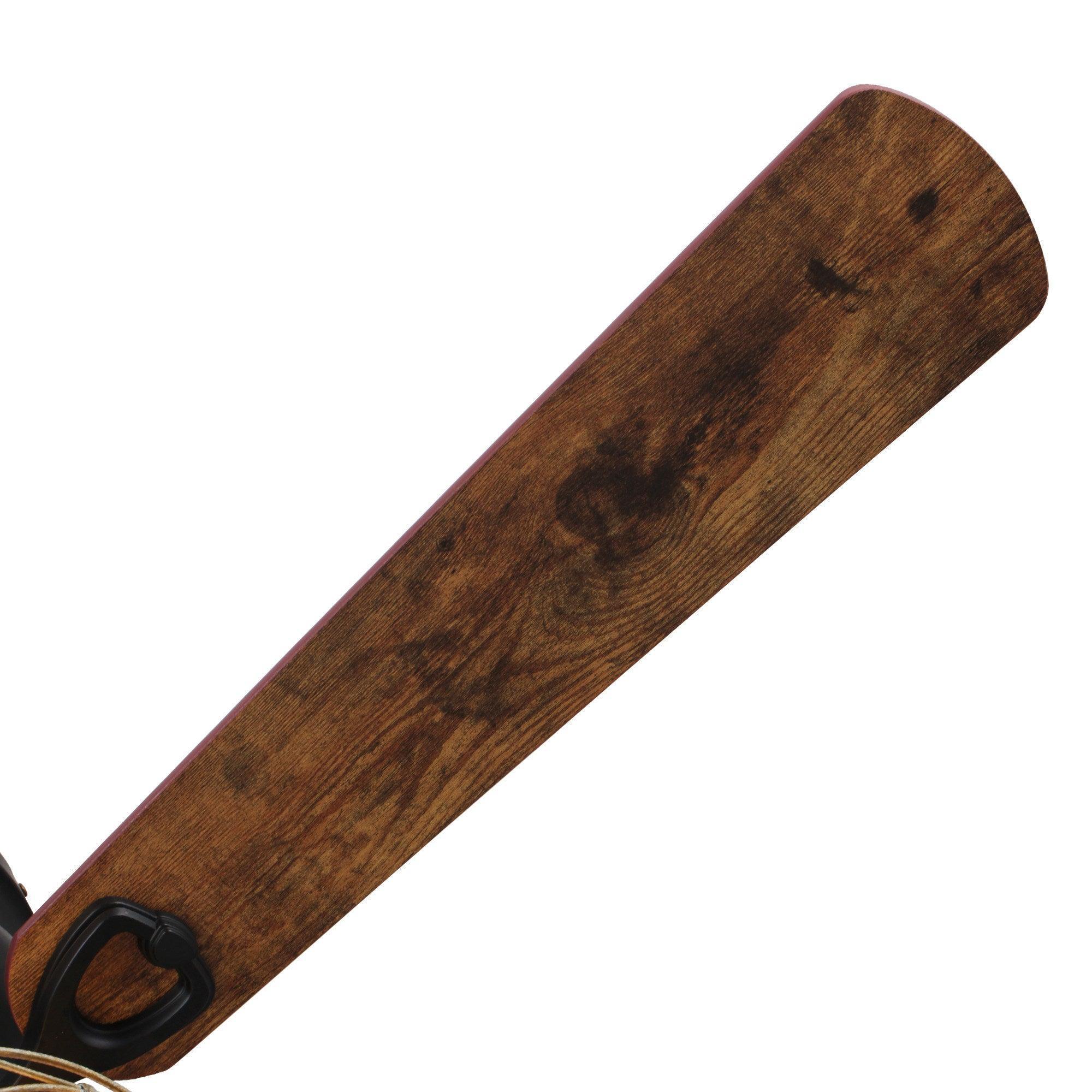 48" Athens Farmhouse Flush Mount Reversible Ceiling Fan with Lighting and Remote Control