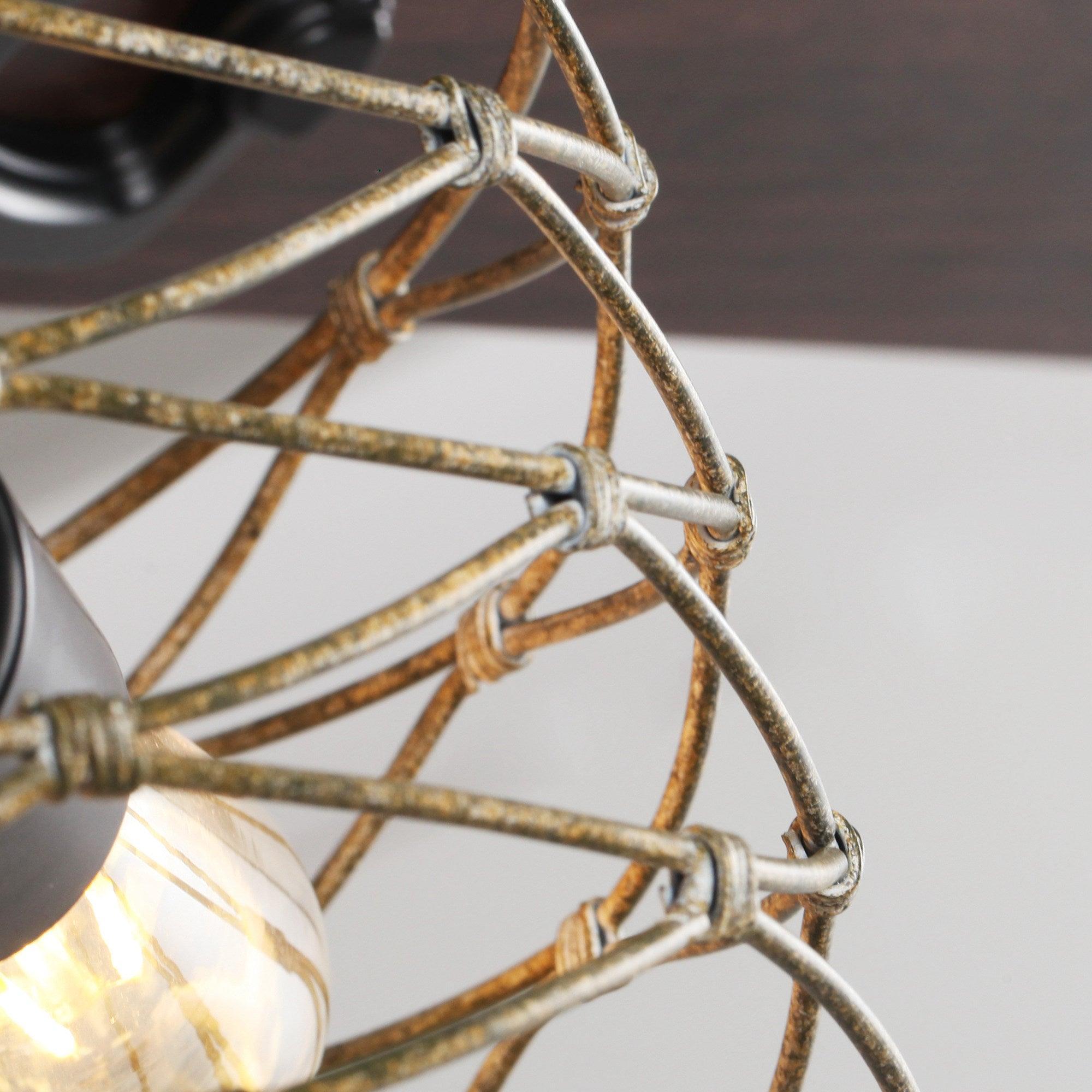 48" Athens Farmhouse Flush Mount Reversible Ceiling Fan with Lighting and Remote Control