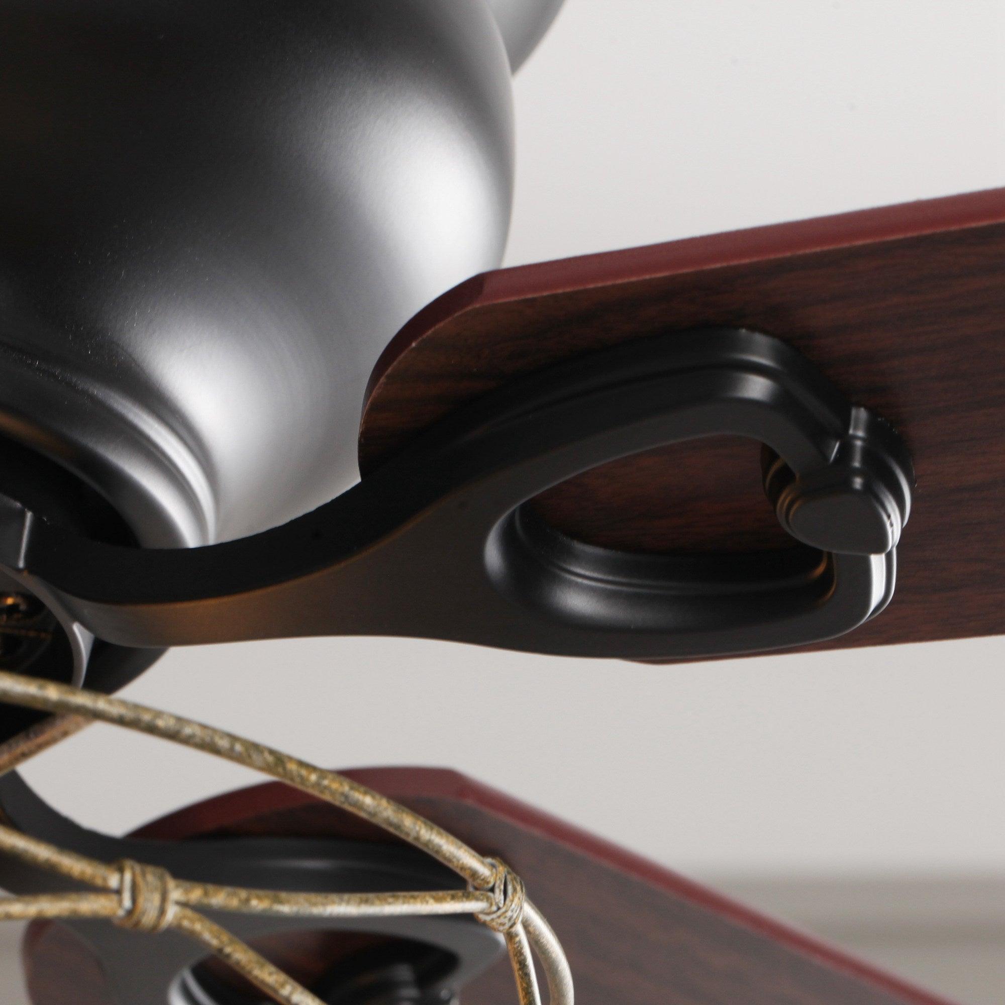 48" Athens Farmhouse Flush Mount Reversible Ceiling Fan with Lighting and Remote Control