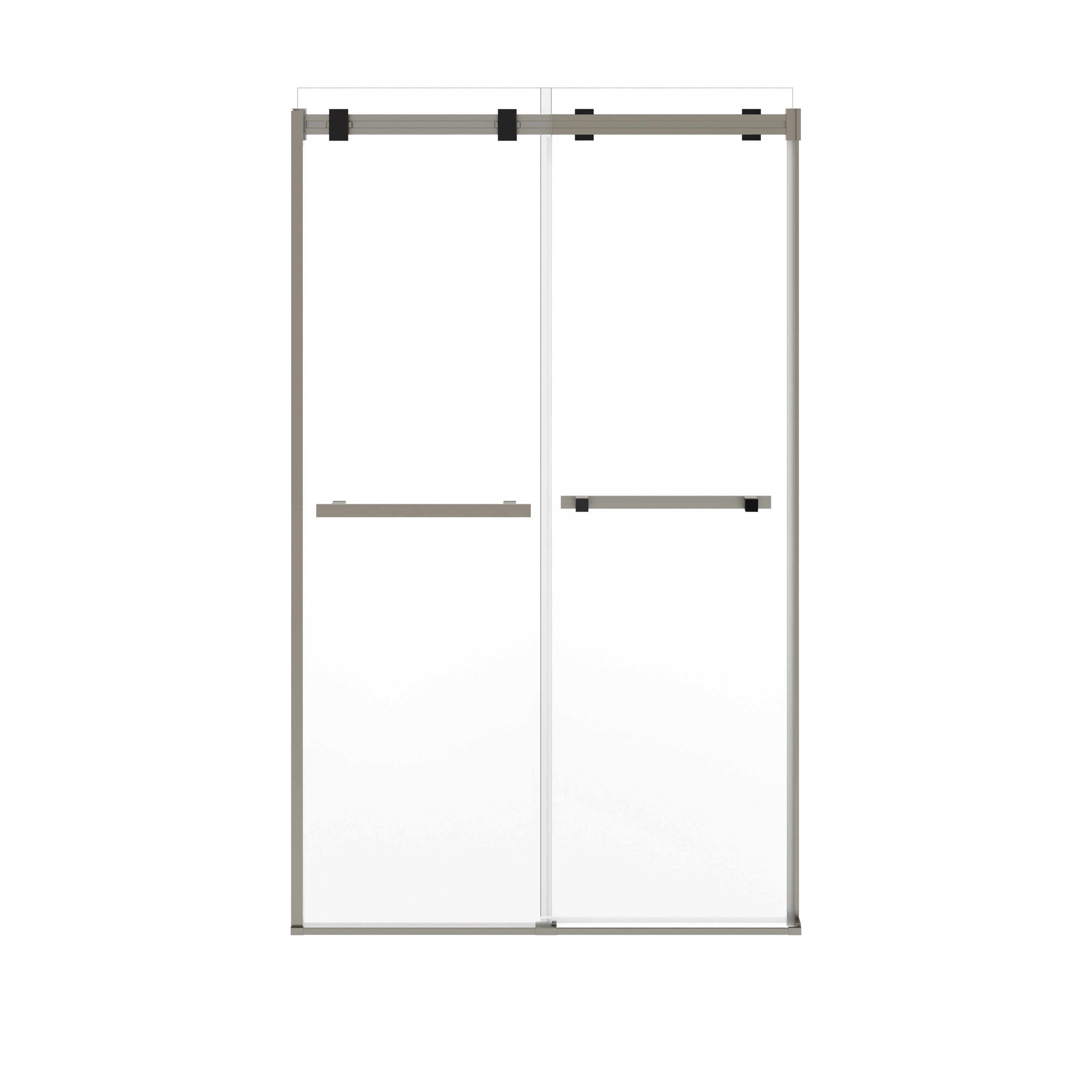 Maax Duel Alto 44-47 X 78 in. 8mm Bypass Shower Door