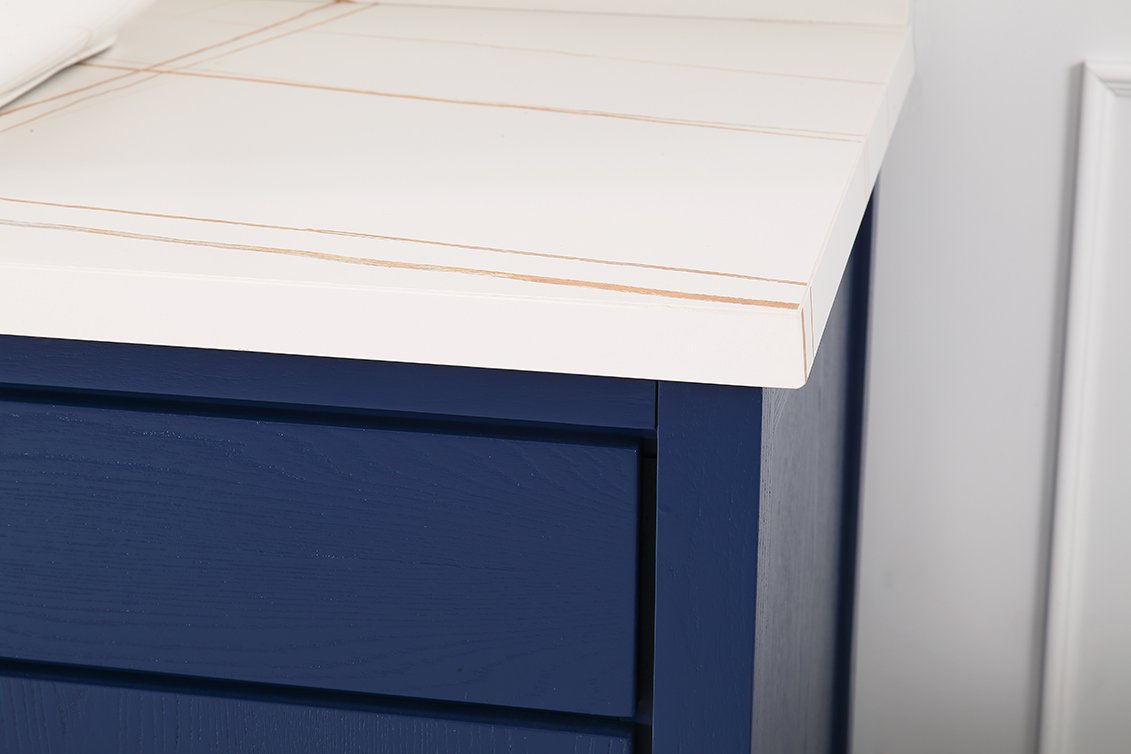 Chans Furniture TB-9948VB-48QT-LP 48"  Tennant Brand Modern Style Beatrice Vessel Sink Bathroom Vanity
