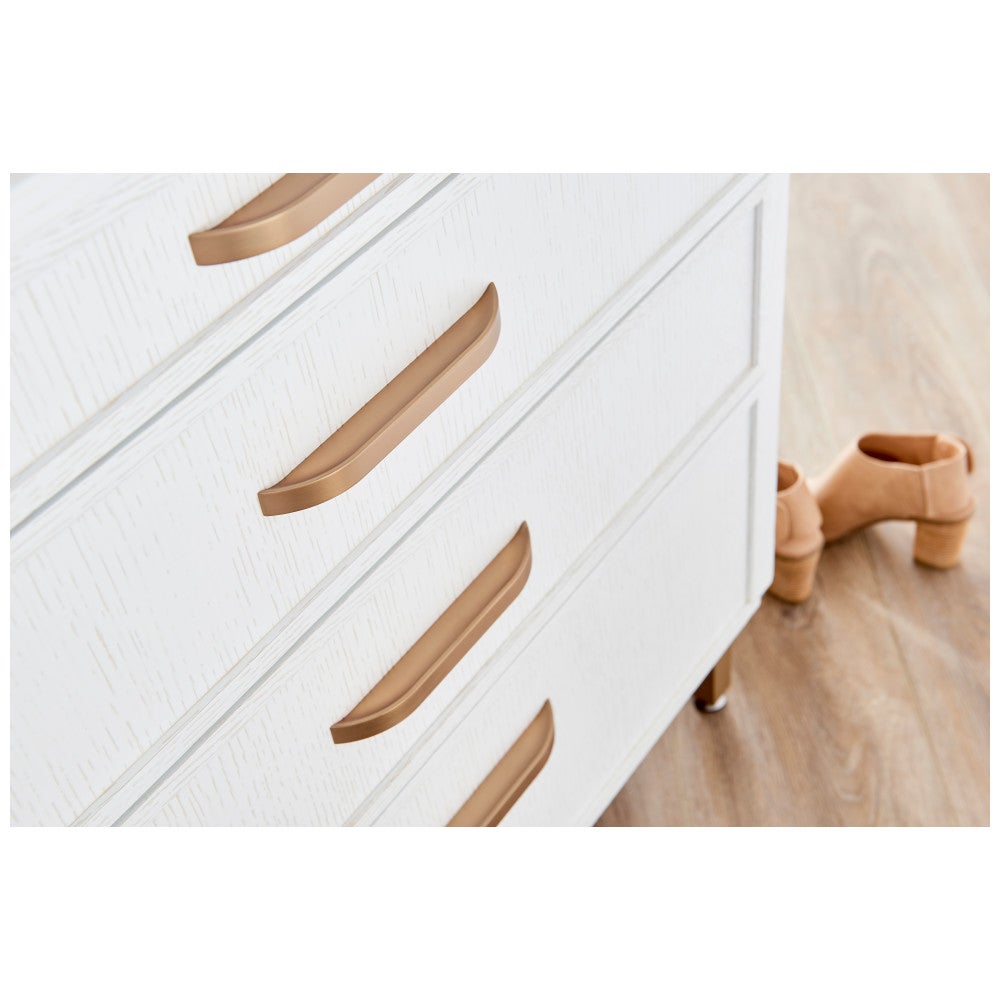 Hardware Resources 32 mm Center-to-Center Satin Nickel Elara Cabinet Pinch Pull