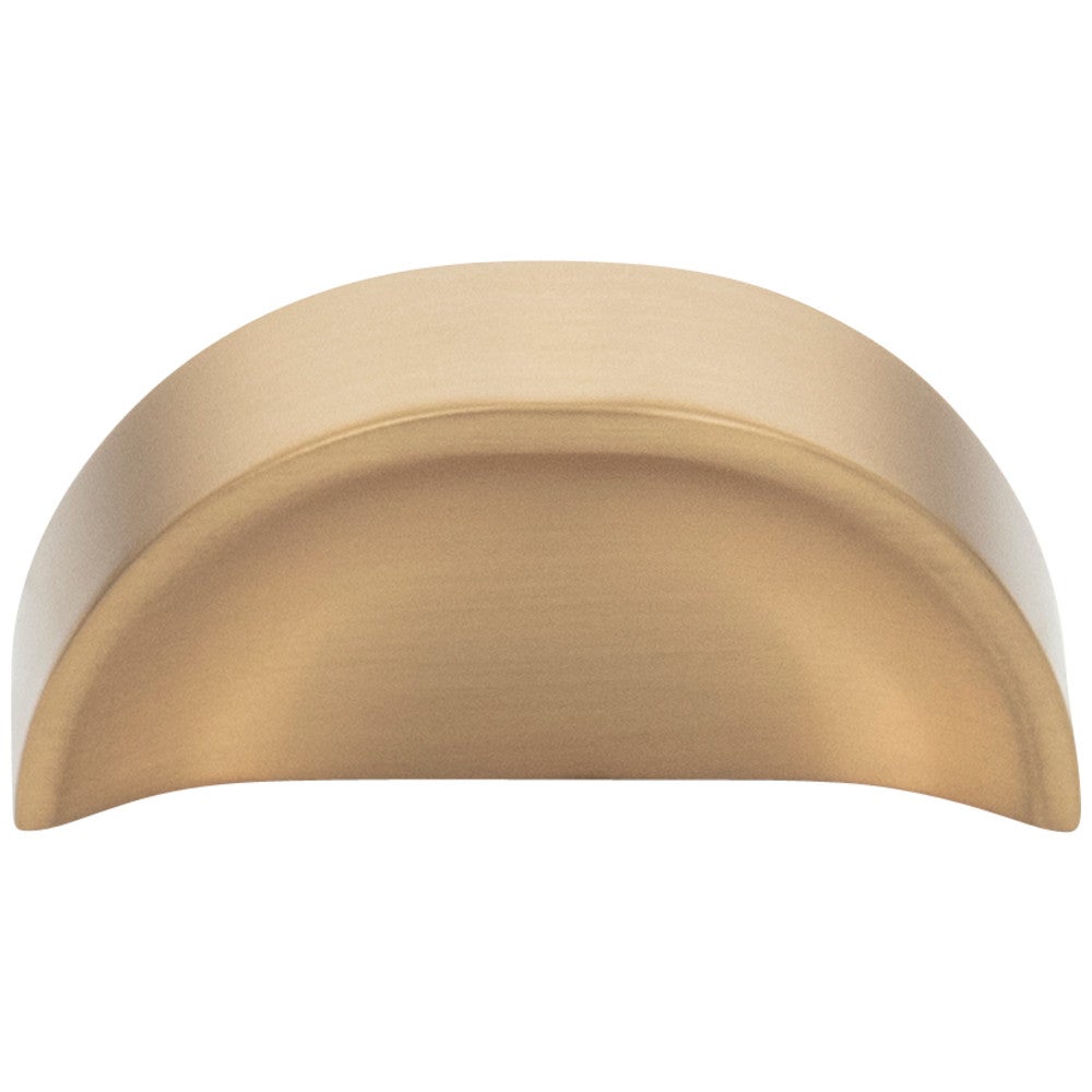 Hardware Resources 32 mm Center-to-Center Satin Nickel Elara Cabinet Pinch Pull