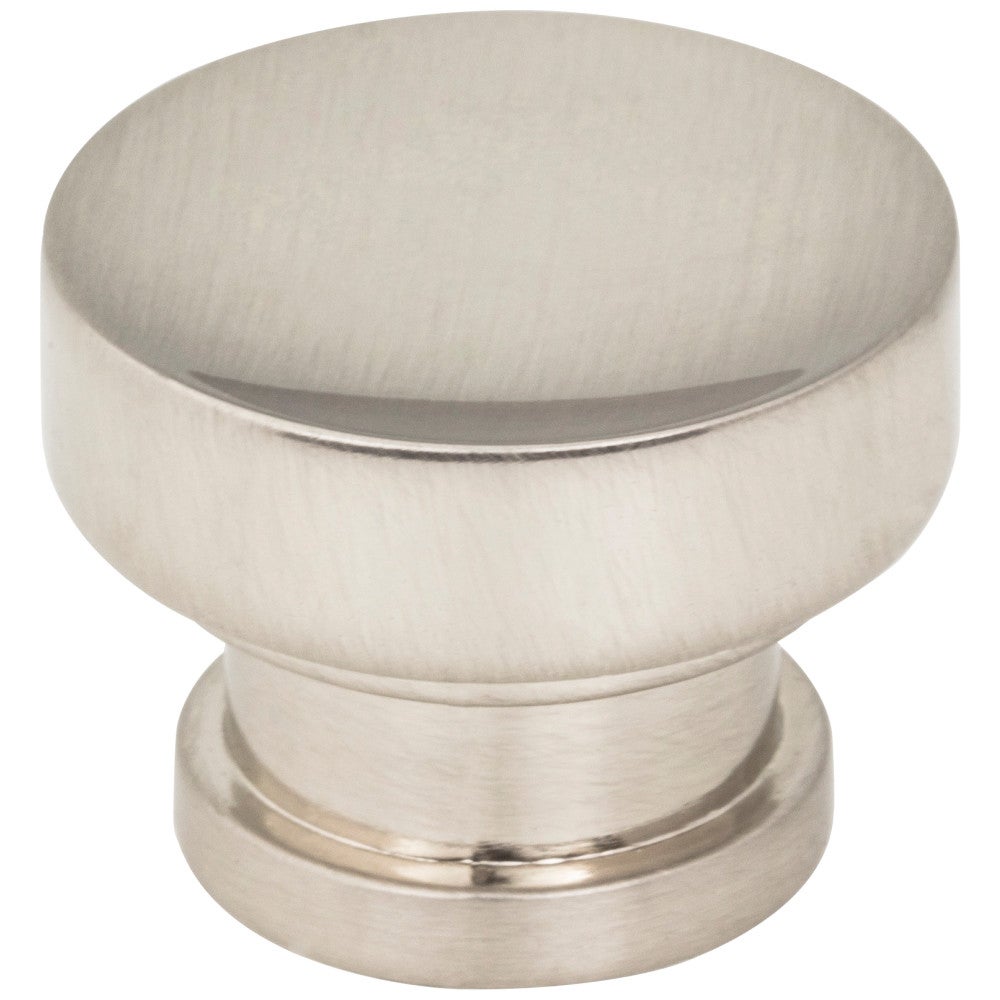 Hardware Resources 1-1/4" Diameter Satin Nickel Elara Cabinet Knob