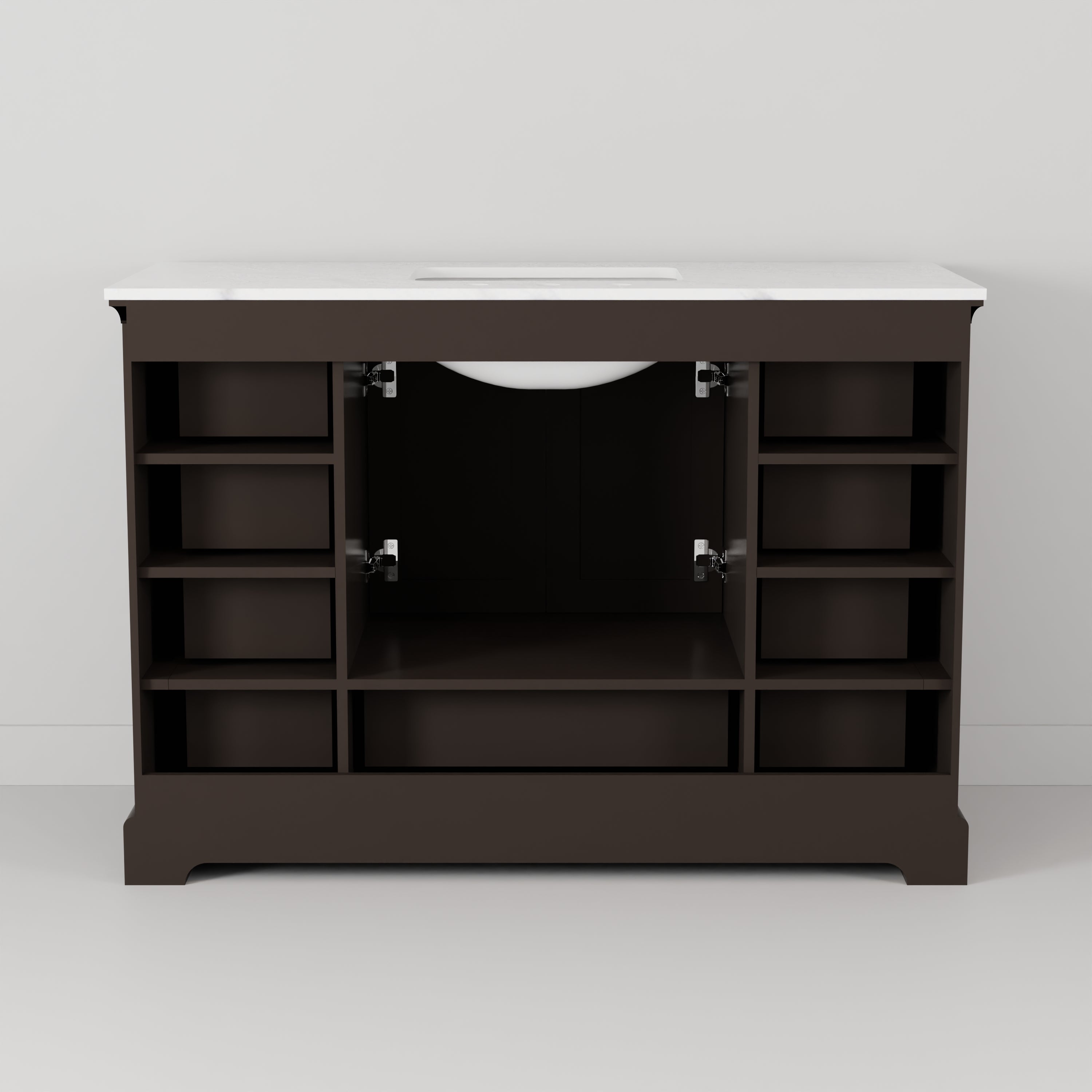 Dukes 48 in. W x 22 in. D Espresso Single Bath Vanity
