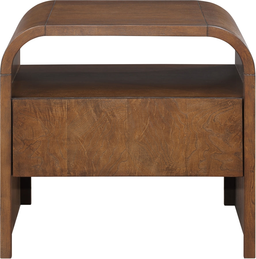 Giada Solid Wood And Veneer Nightstand