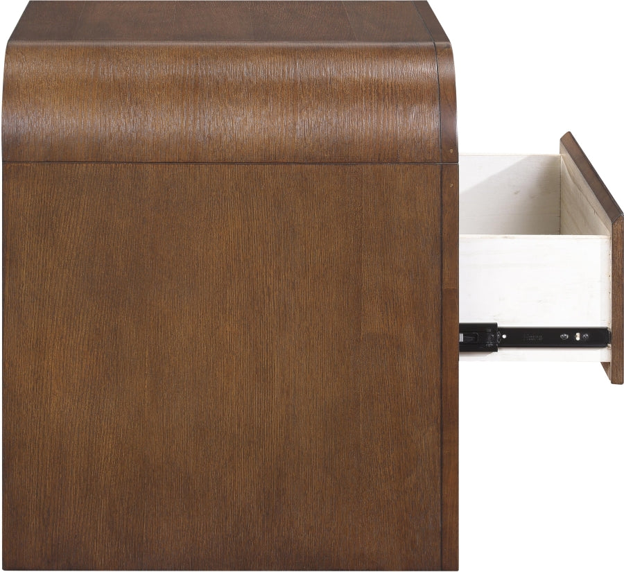 Giada Solid Wood And Veneer Nightstand