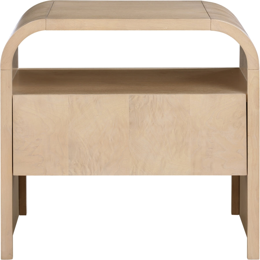 Giada Solid Wood And Veneer Nightstand