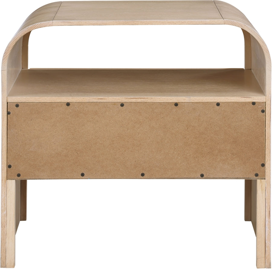 Giada Solid Wood And Veneer Nightstand