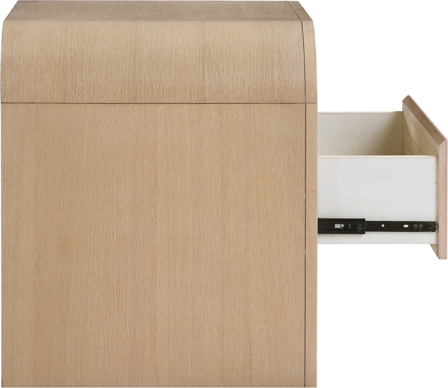 Giada Solid Wood And Veneer Nightstand