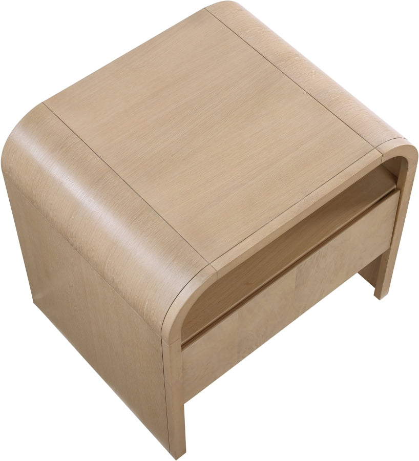 Giada Solid Wood And Veneer Nightstand