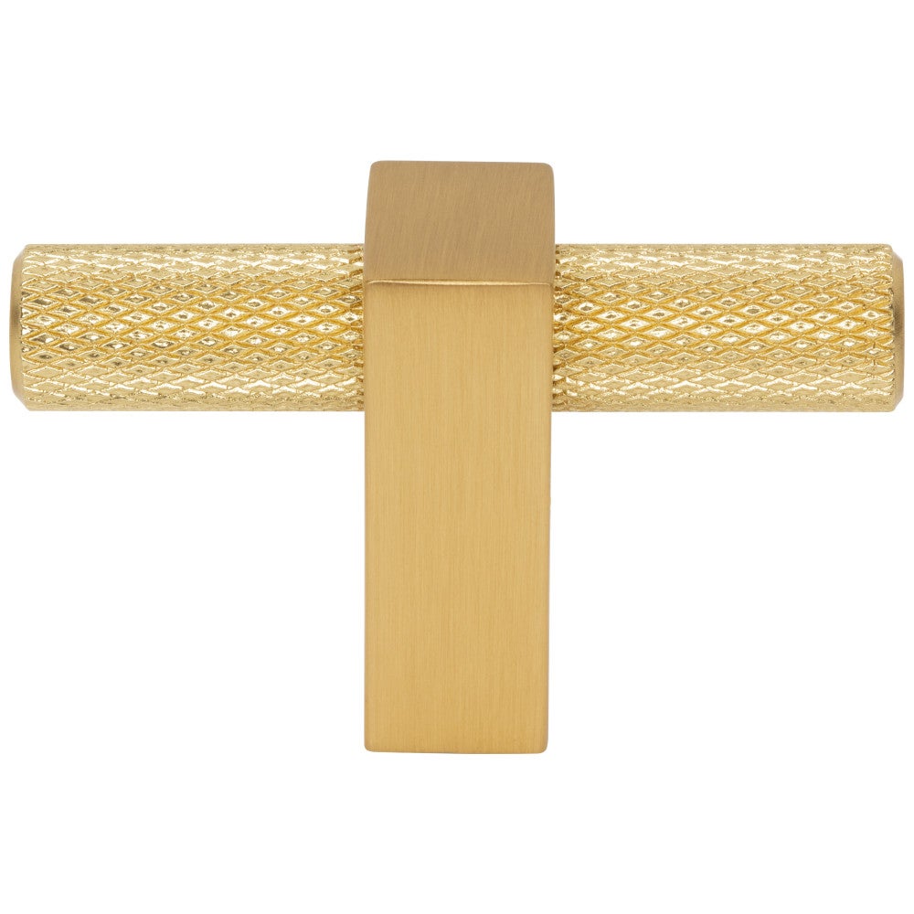 Hardware Resources 2-3/8" Overall Length Satin Nickel Larkin Knurled "T" Knob