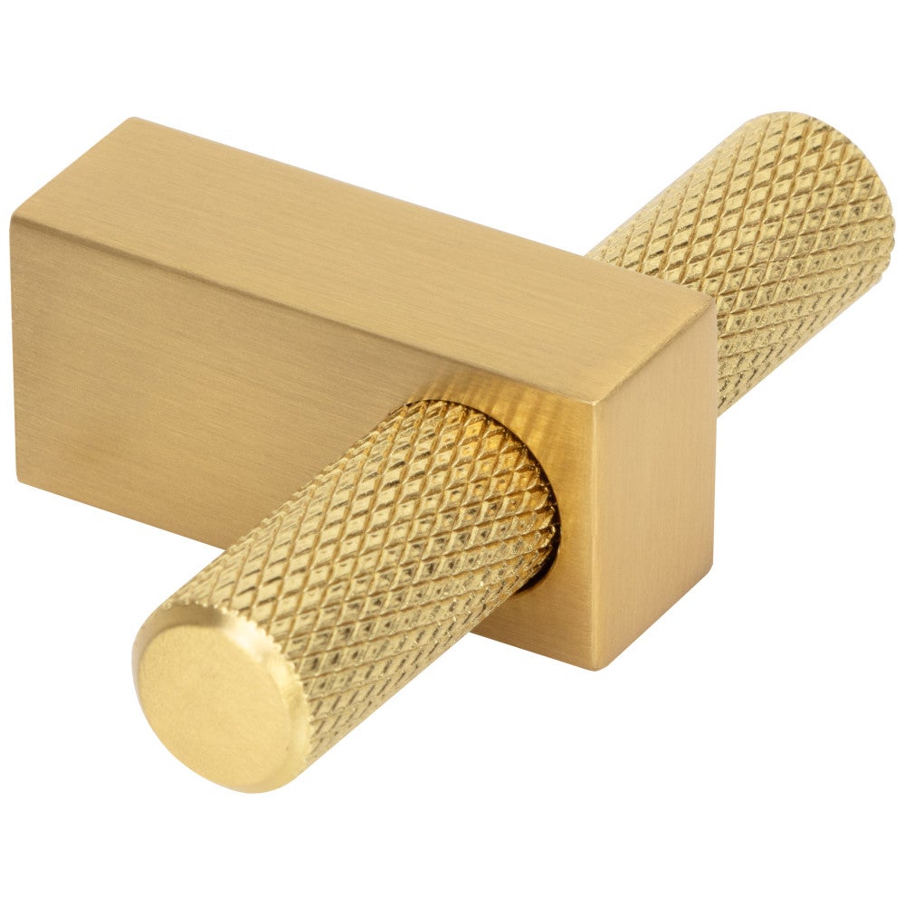 Hardware Resources 2-3/8" Overall Length Satin Nickel Larkin Knurled "T" Knob